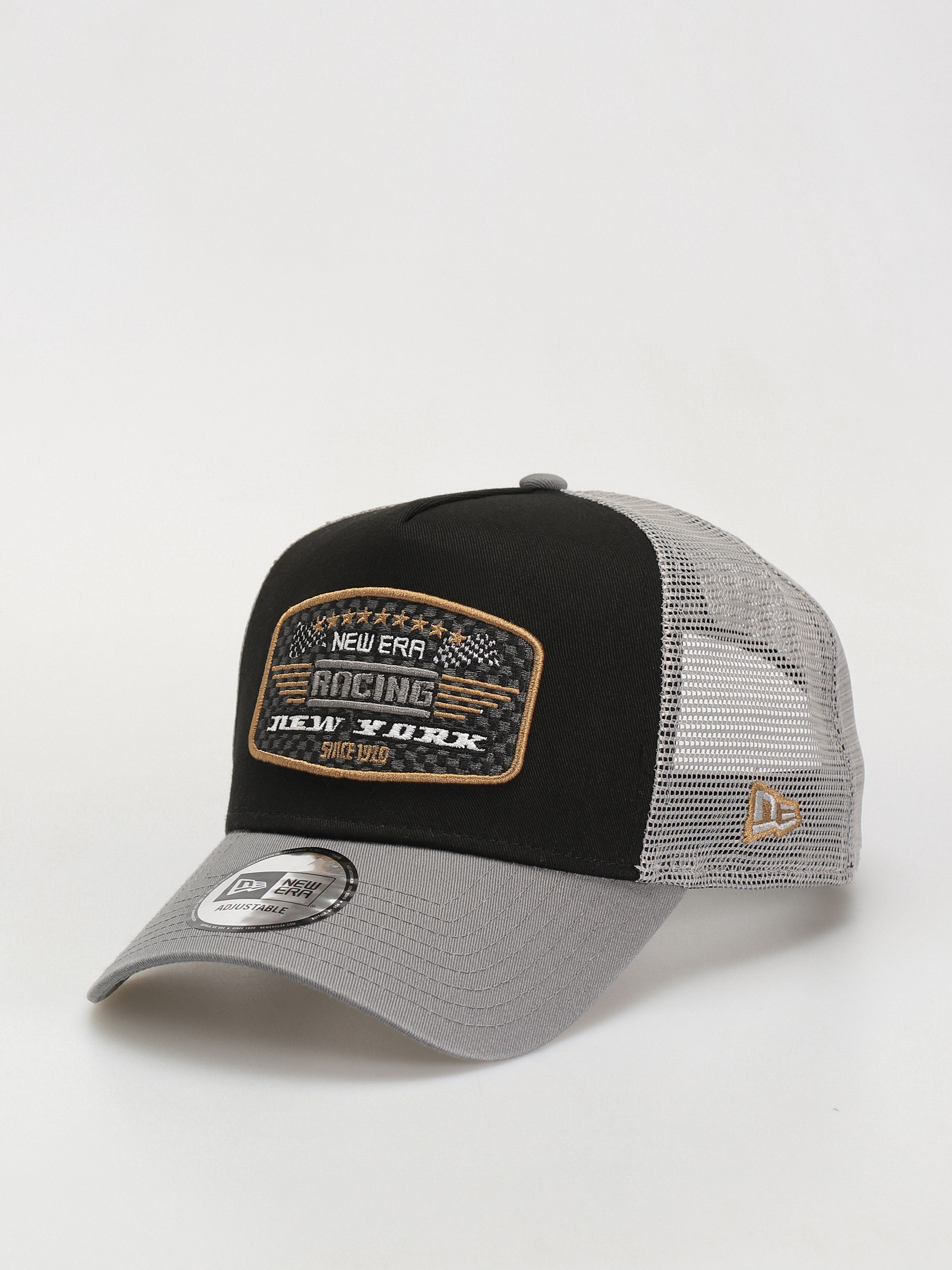 Baseball sapka New Era Patch Efame Trucker (black)