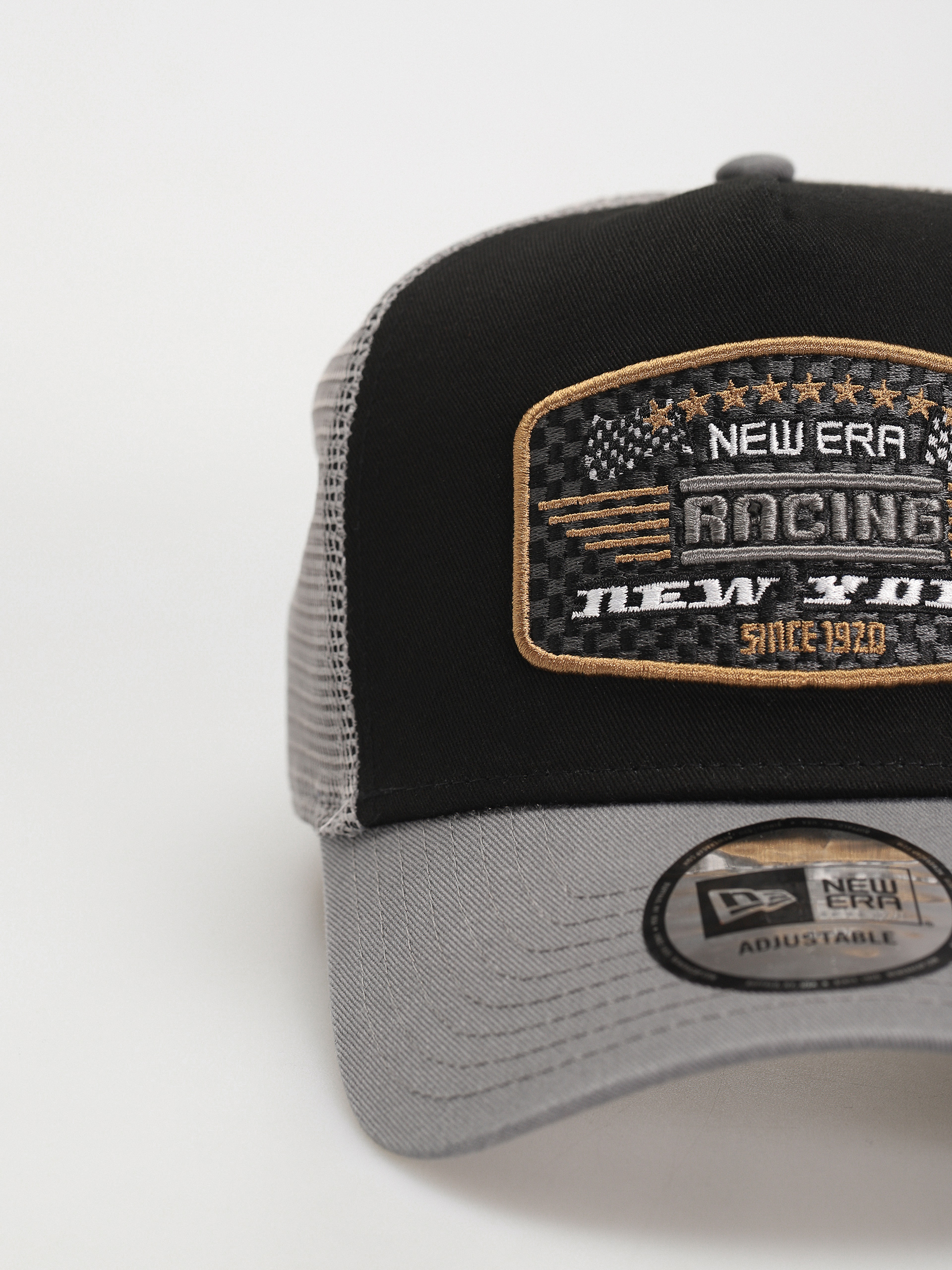 Baseball sapka New Era Patch Efame Trucker (black)