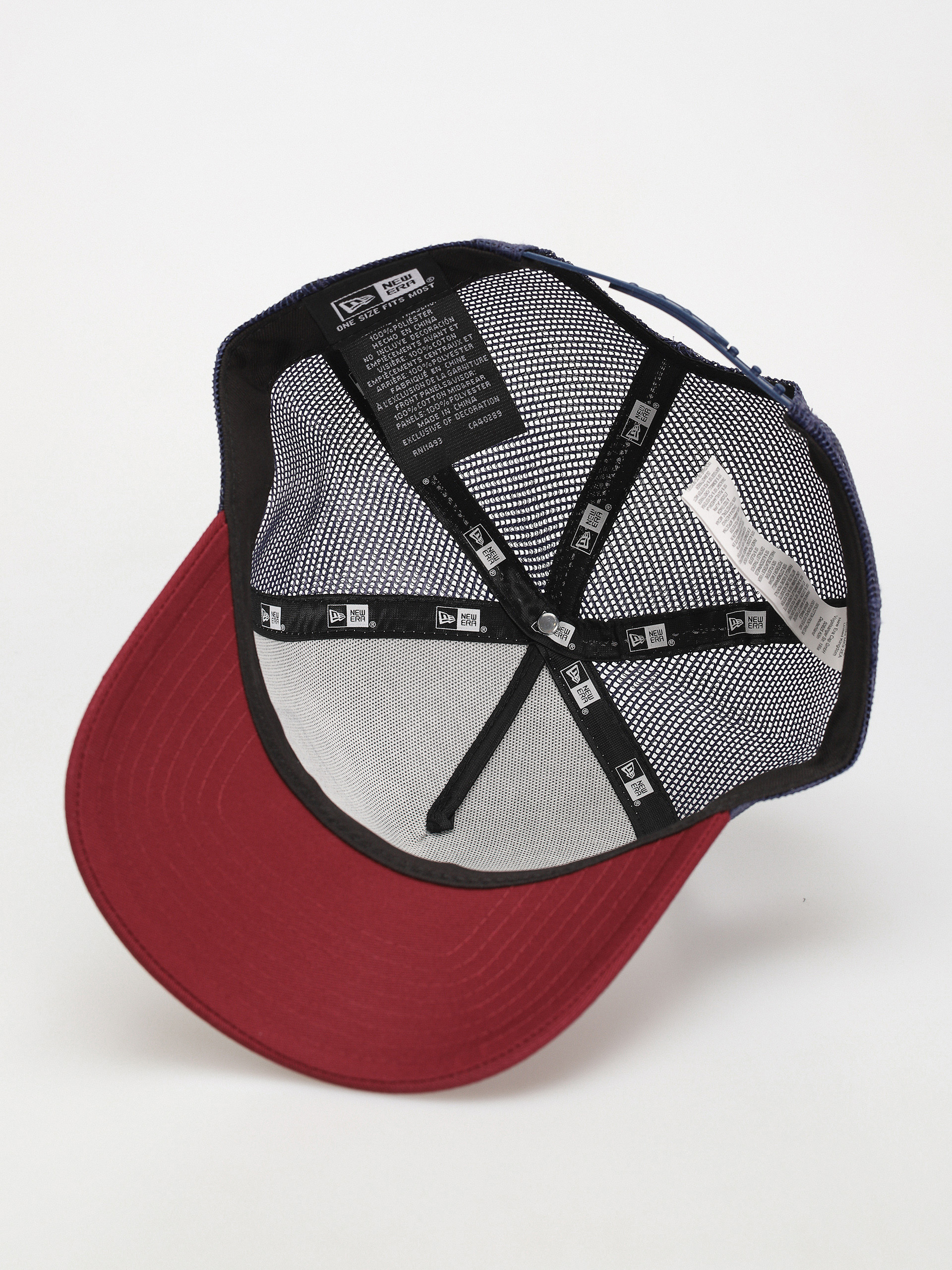 New Era Patch Trucker Baseball sapka (cardinal/navy)