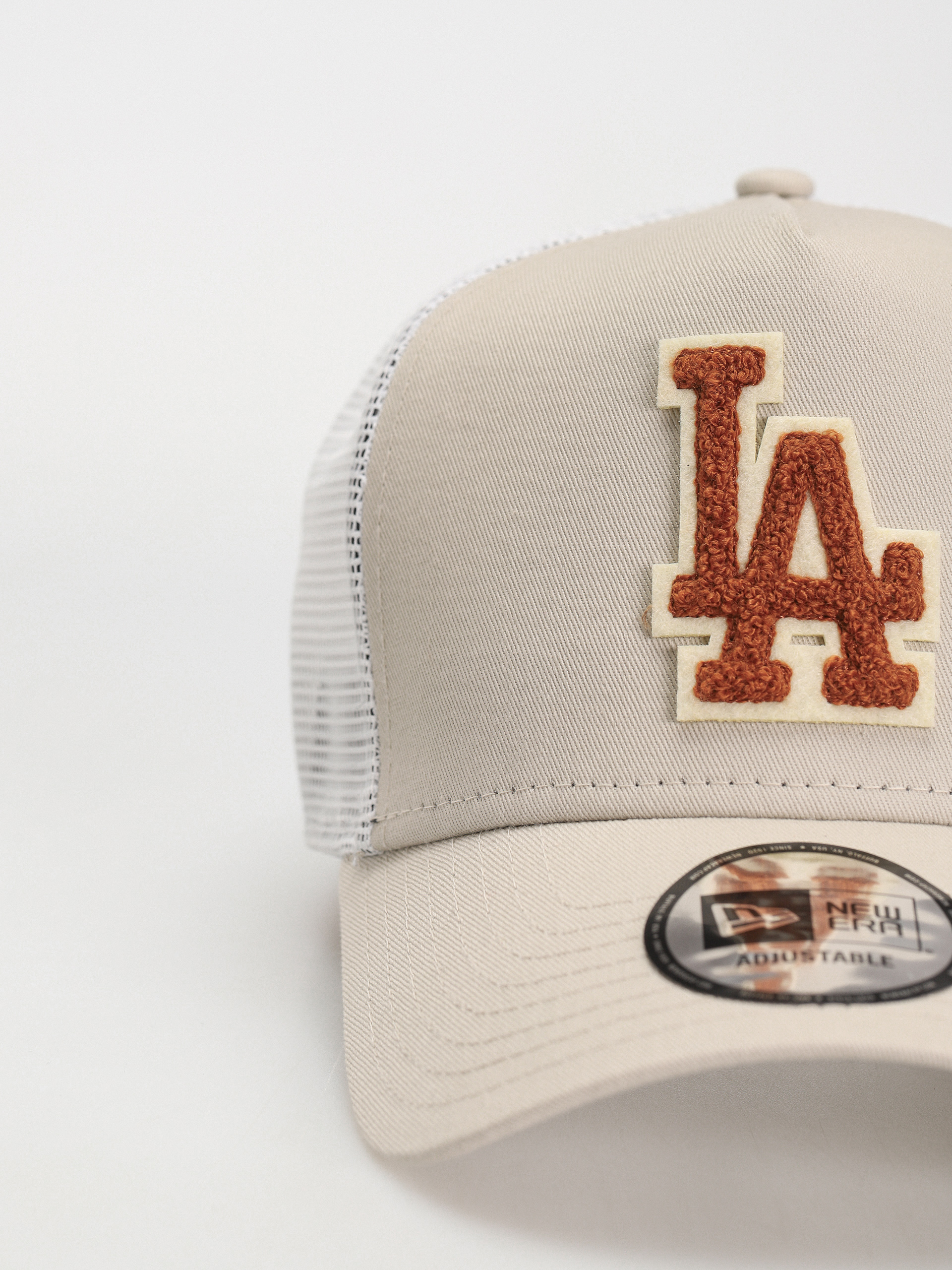 Baseball sapka New Era Boucle Trucker Los Angeles Dodgers (stone)