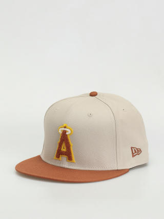 Baseball sapka New Era Boucle 59Fifty Anaheim Angels (stone/brown)