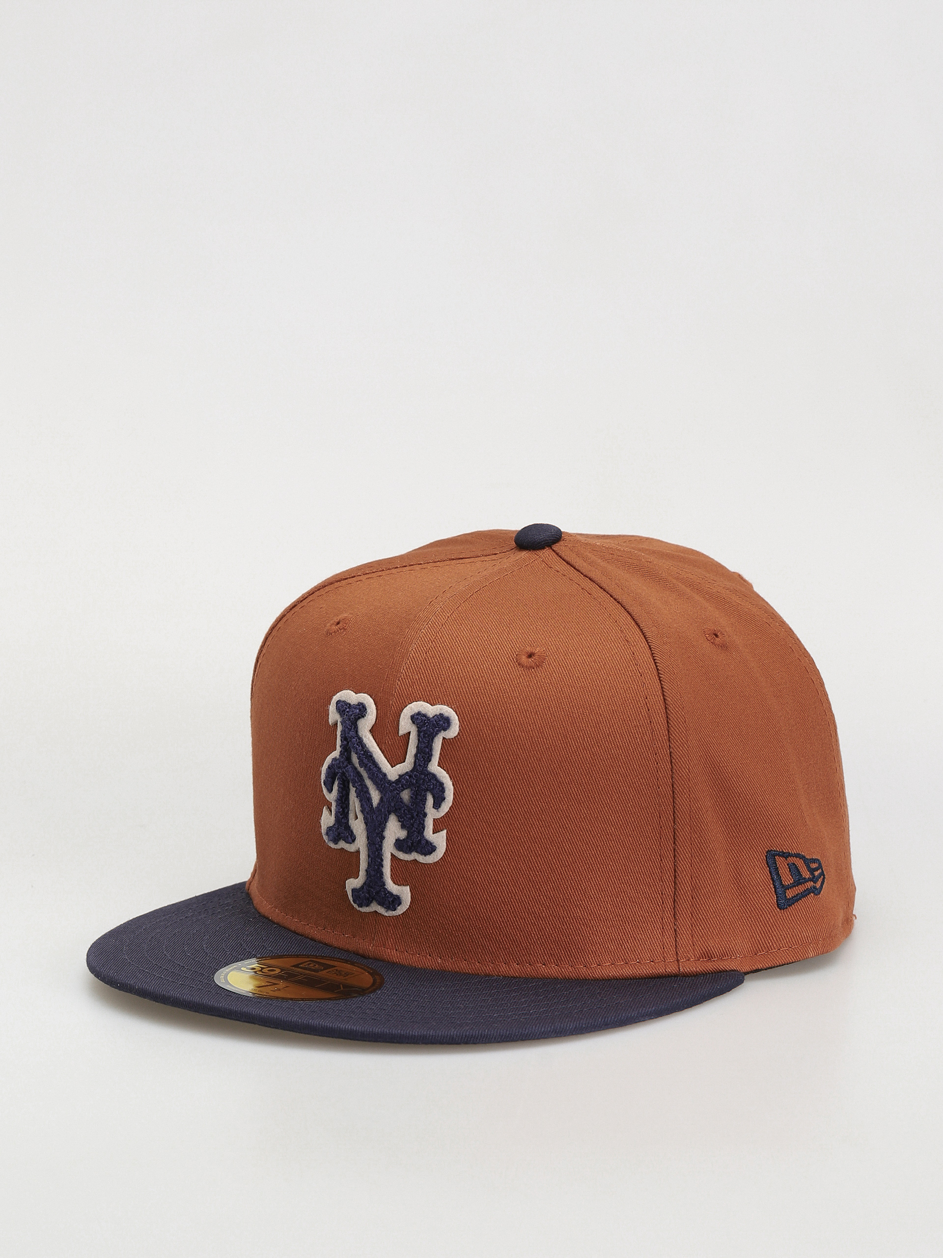 Baseball sapka New Era Boucle 59Fifty New York Mets (brown/navy)