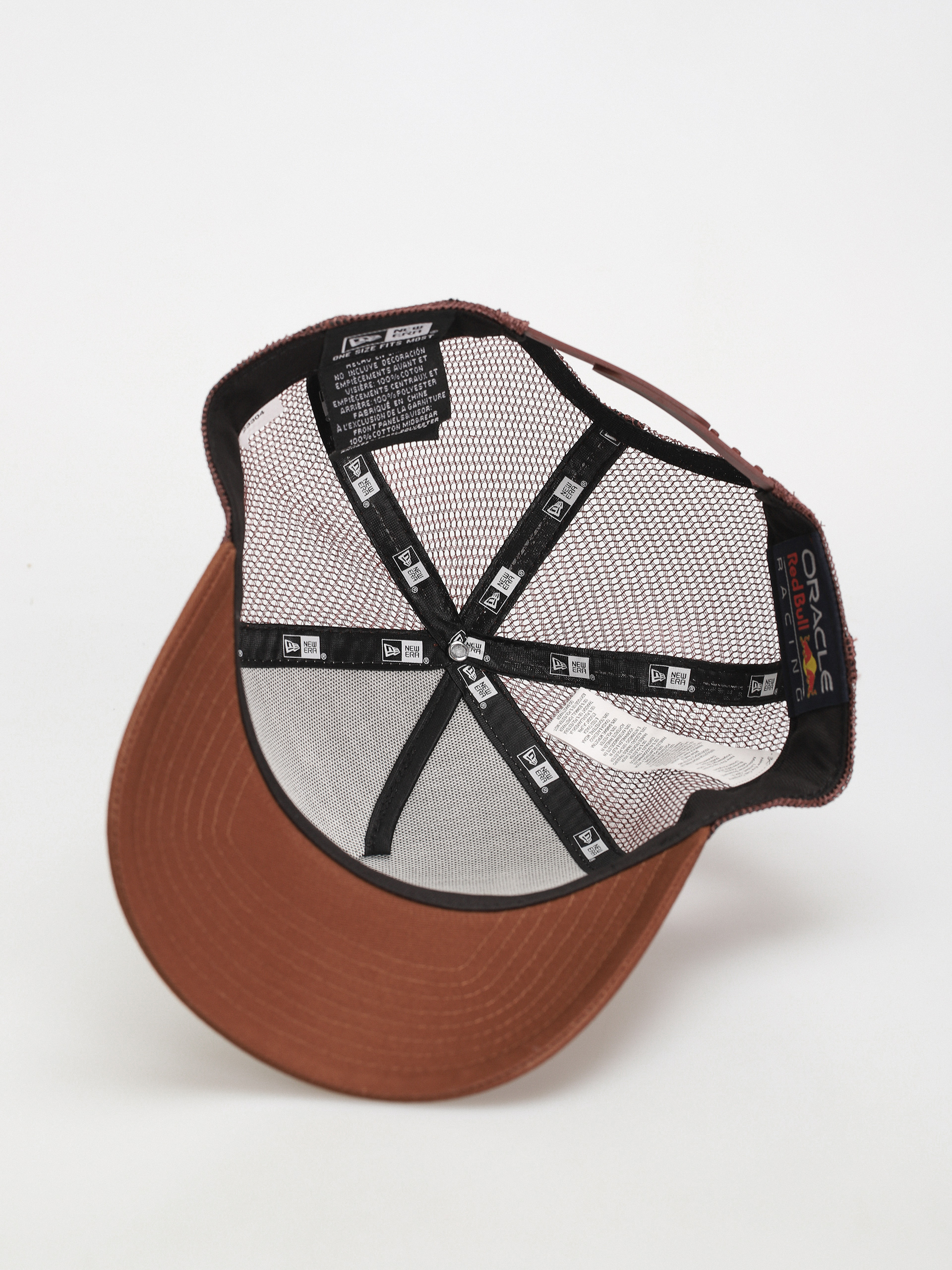 Baseball sapka New Era Red Bull F1 Seasonal Patch Trucker (brown/stone)