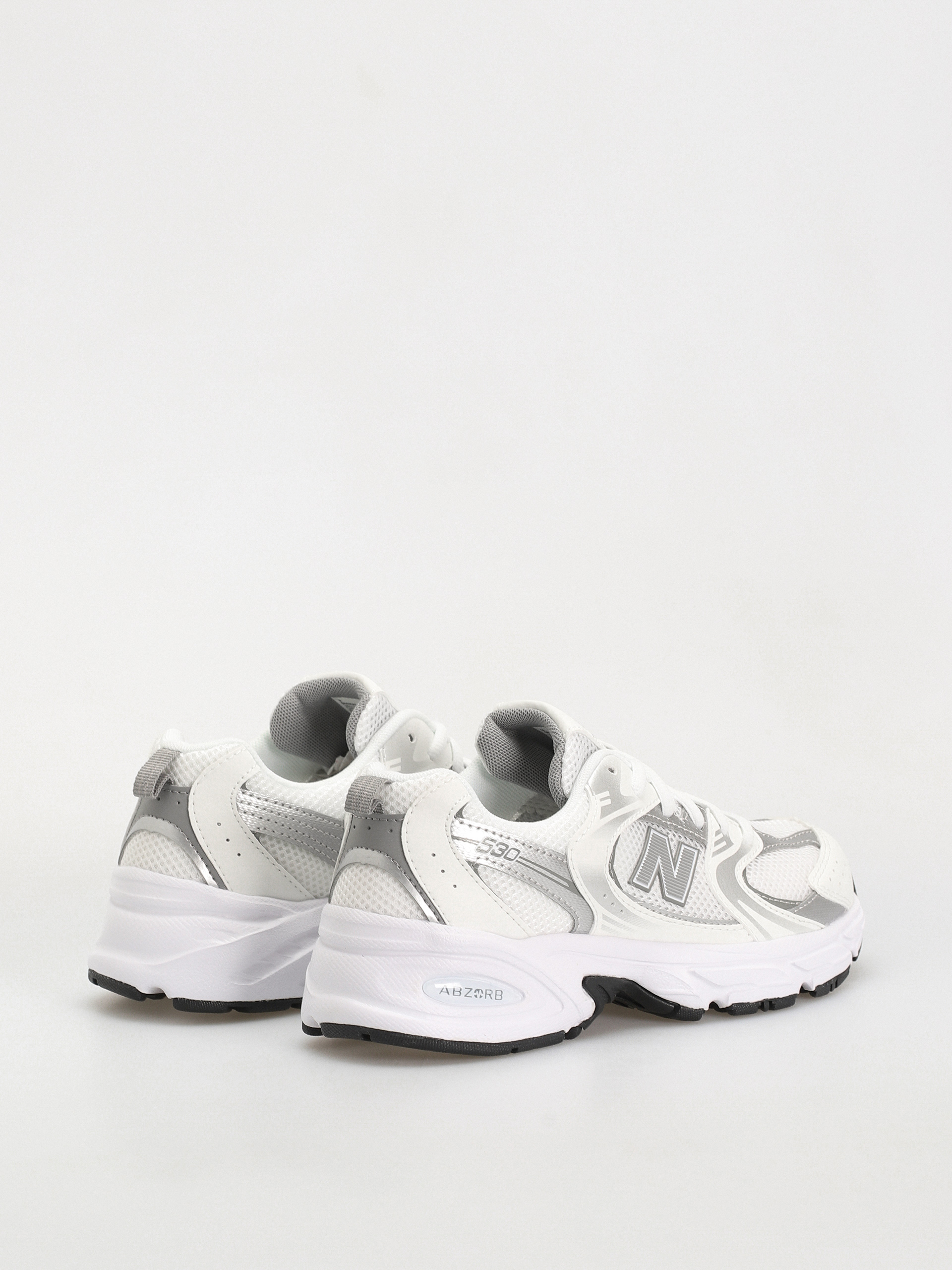 New Balance 530 JR Cipők (whie silver metallic)