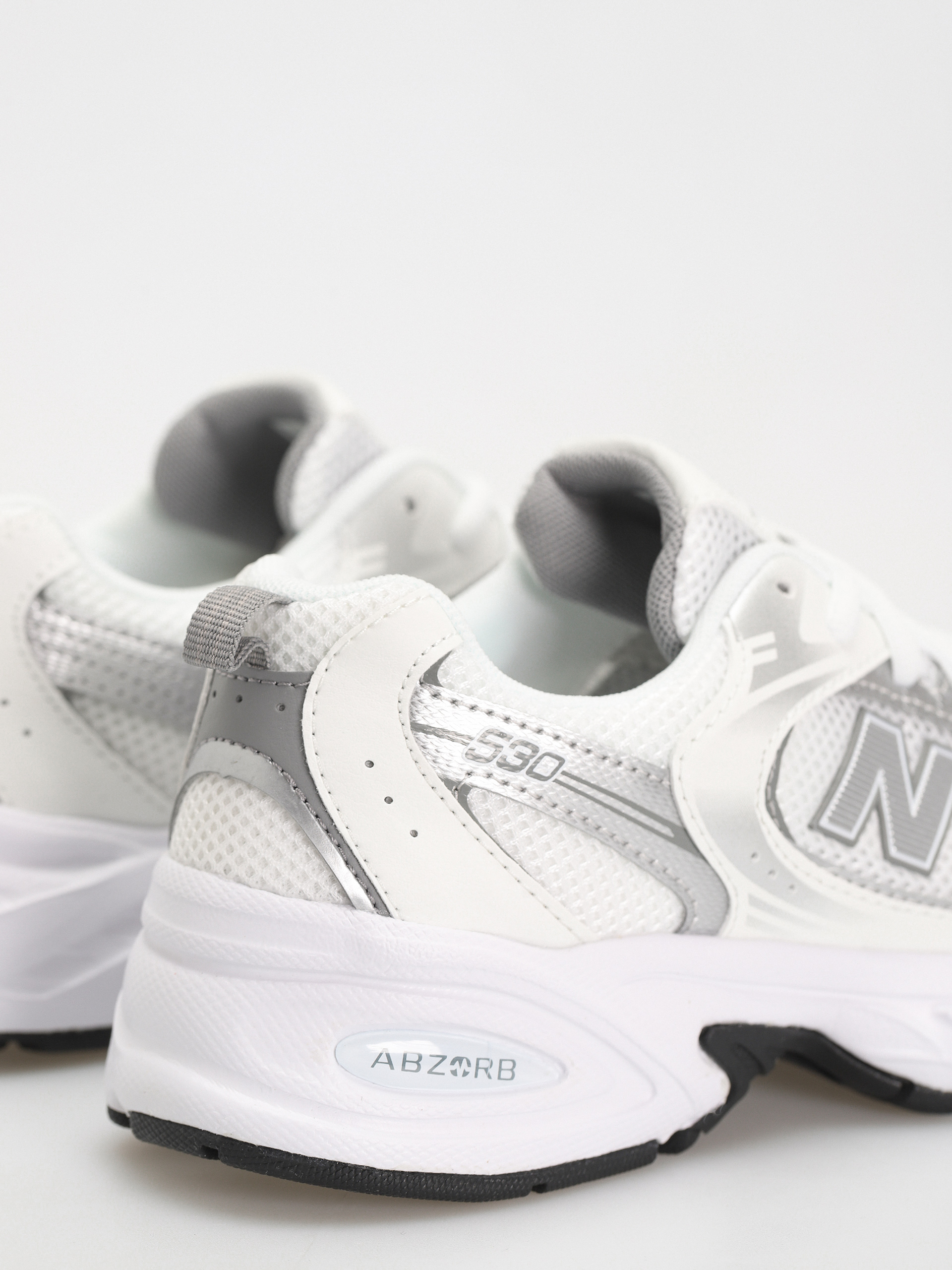 New Balance 530 JR Cipők (whie silver metallic)