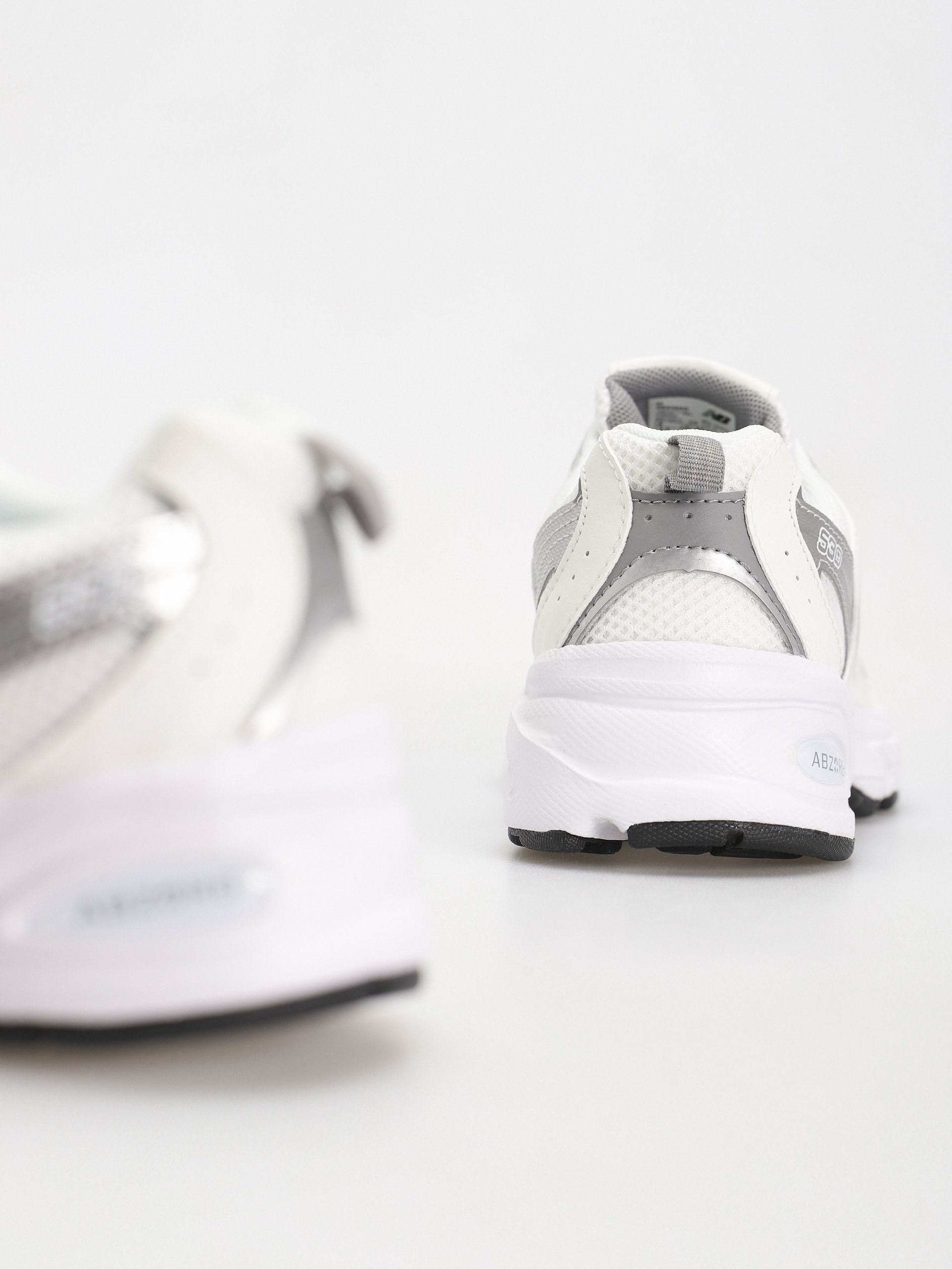 New Balance 530 JR Cipők (whie silver metallic)