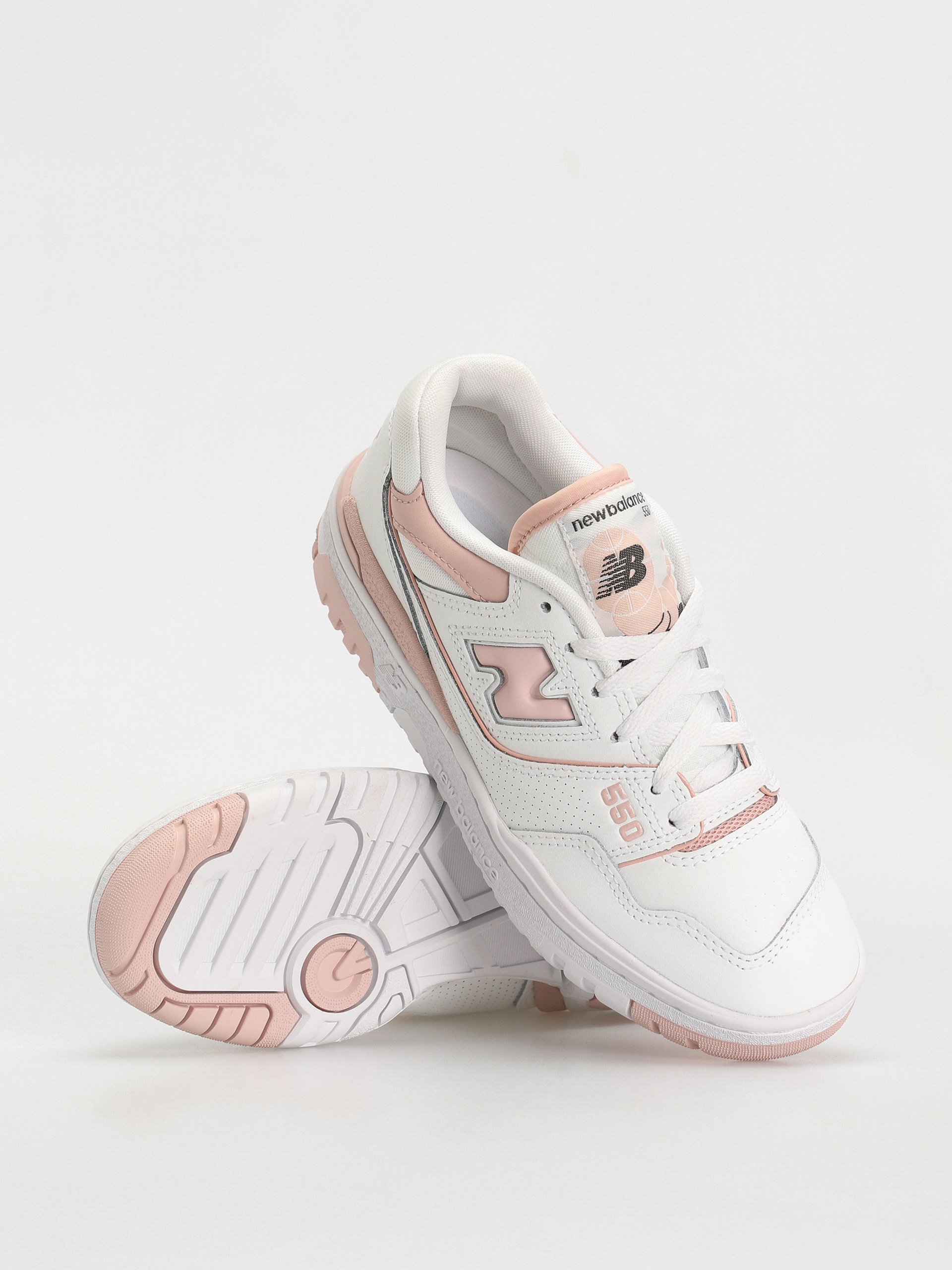 New Balance 550 Wmn Cipők (white pink sand)