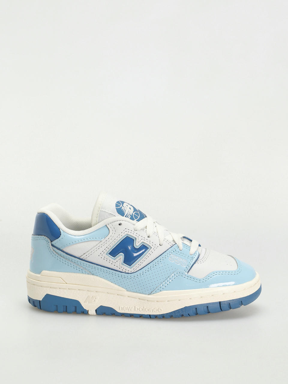 New Balance 550 Cipők (chrome blue patent)