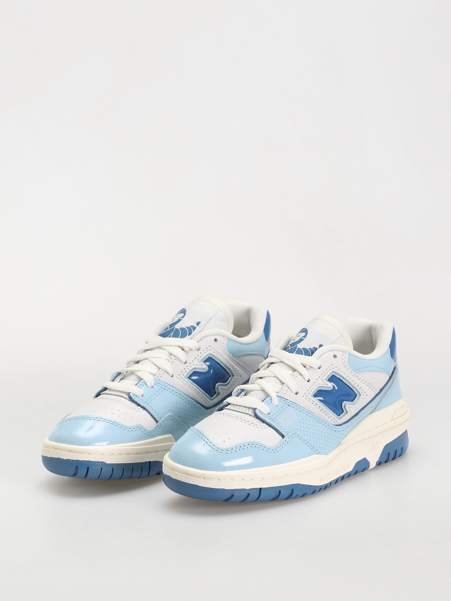 New Balance 550 Cipők (chrome blue patent)