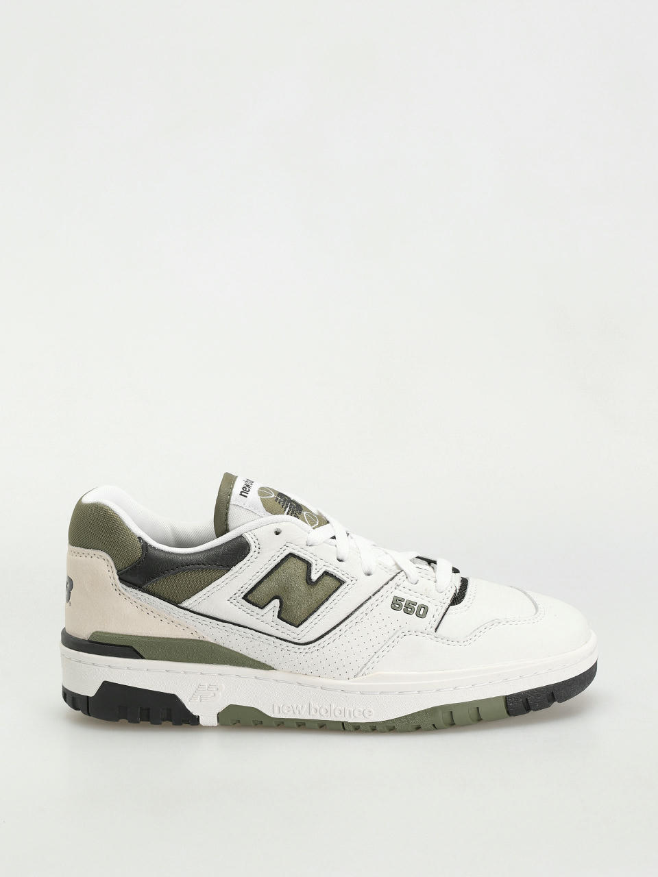 New Balance 550 Cipők (white dark olivine)