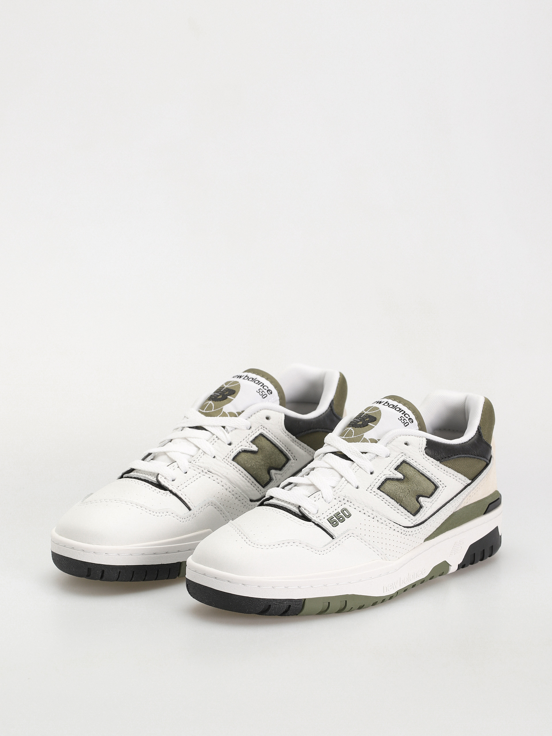 New Balance 550 Cipők (white dark olivine)