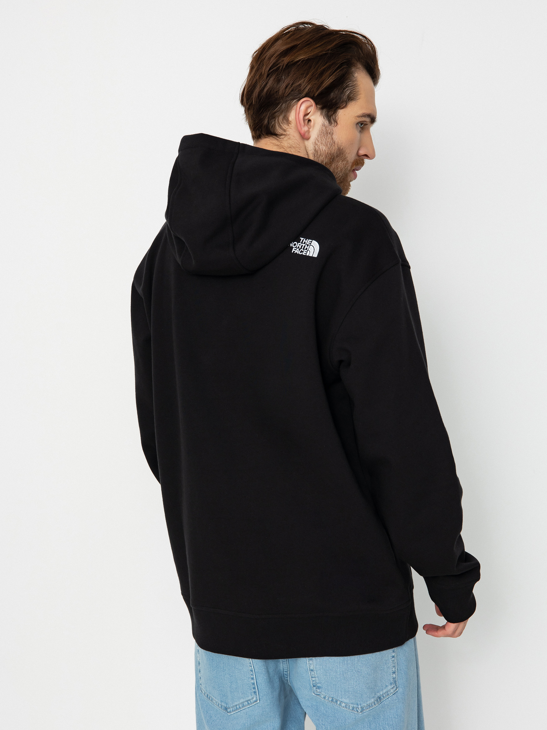 The North Face Essential HD Kapucnis pulóver (tnf black)