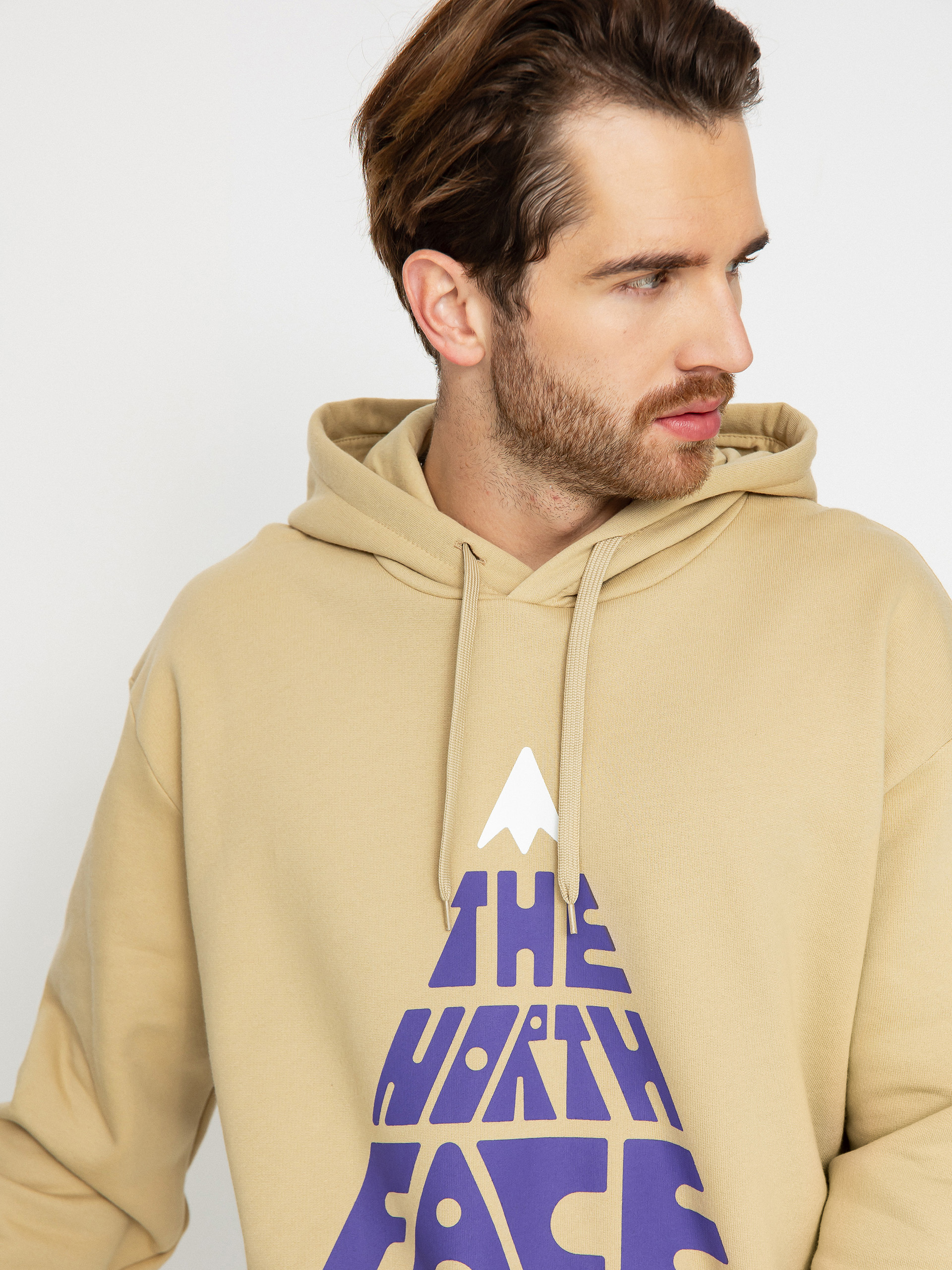 The North Face Mountain Play HD Kapucnis pulóver (khaki stone)