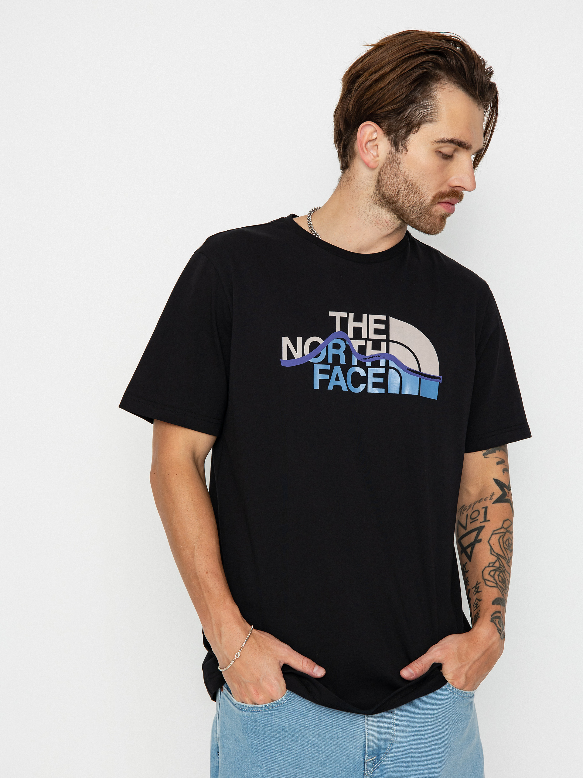 The North Face Mountain Line Pu00f3lu00f3 (tnf black)