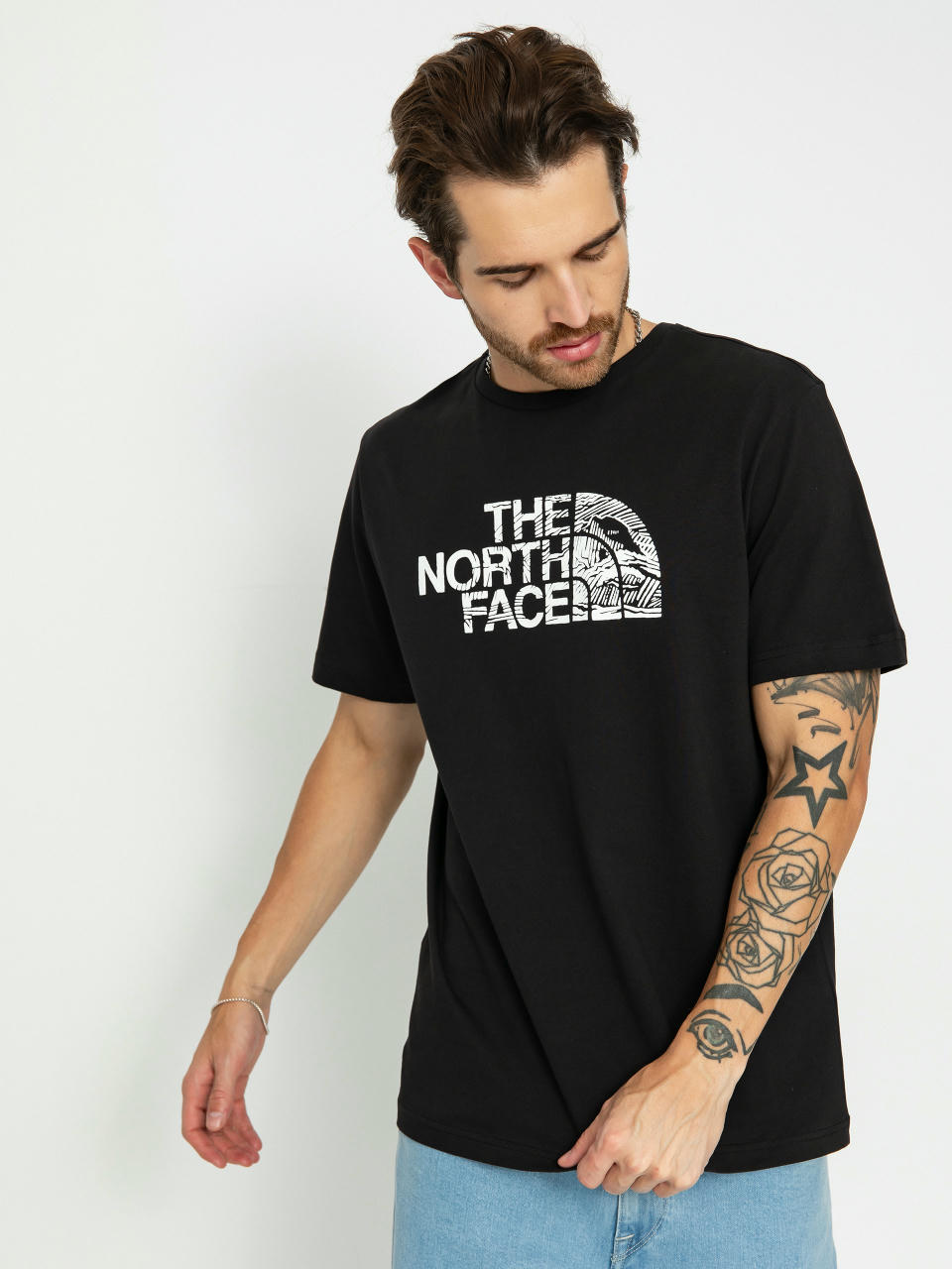 The North Face Woodcut Dome Póló (tnf black)