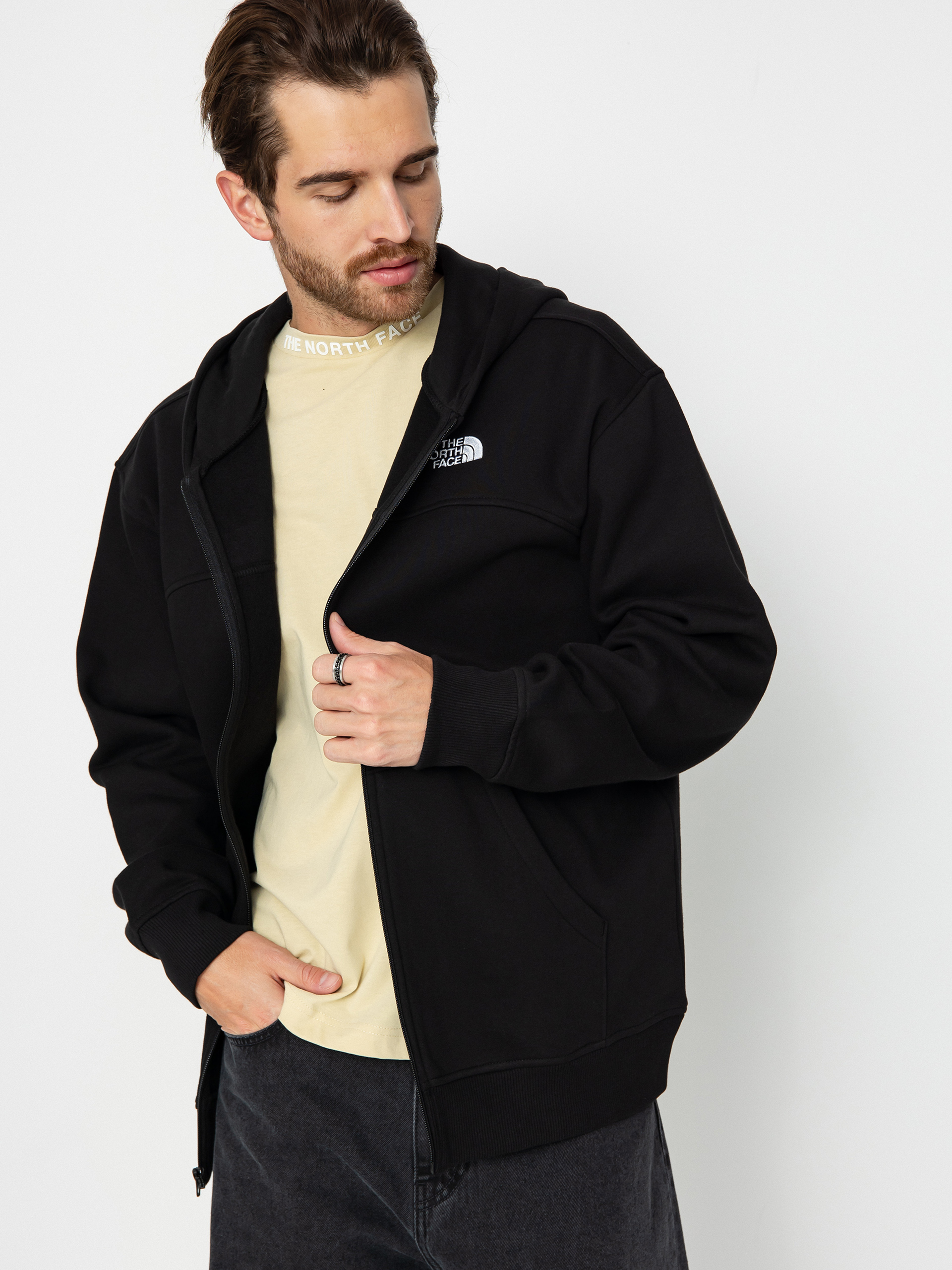 The North Face Essential ZHD Kapucnis pulóver (tnf black)