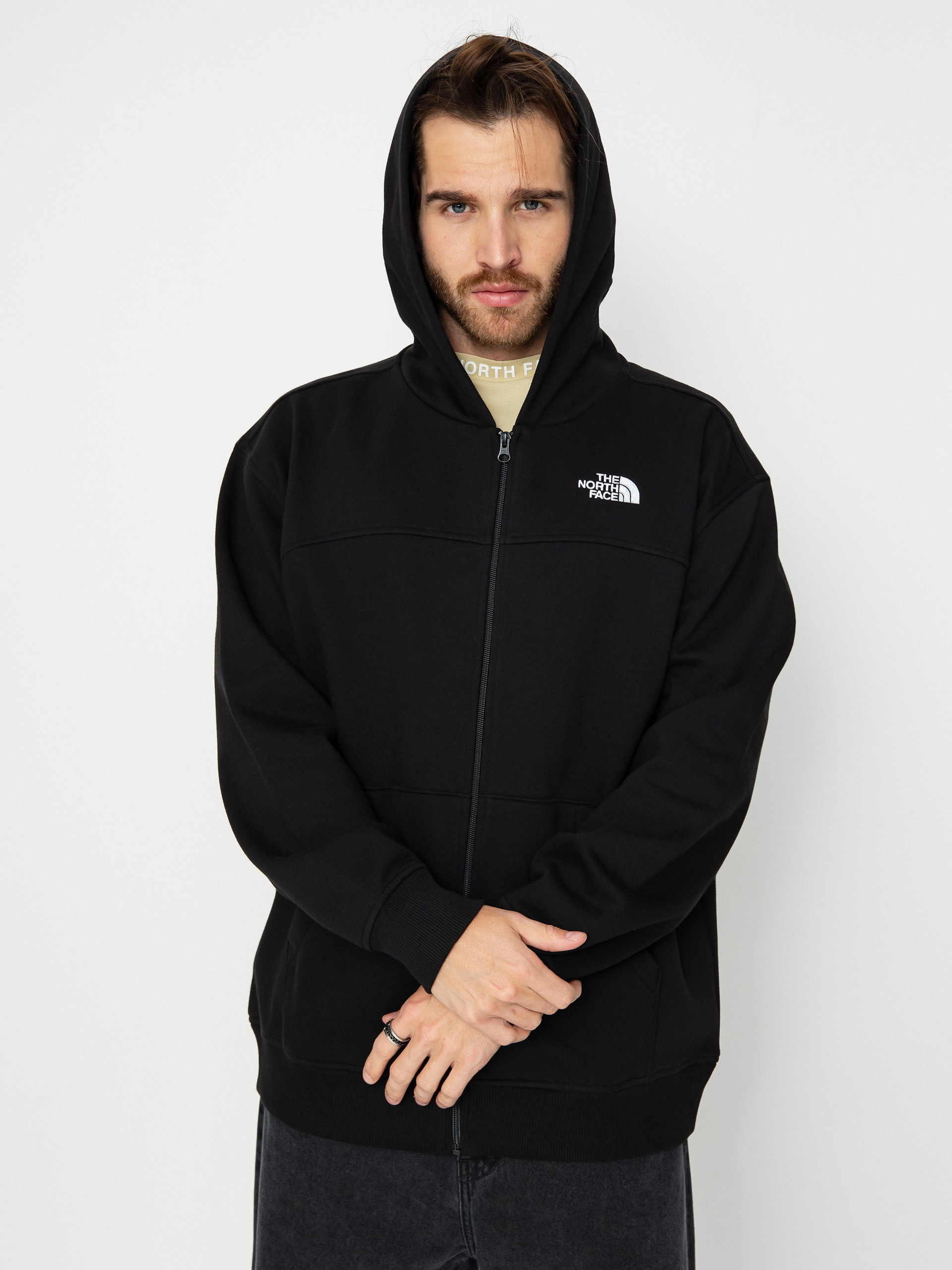 The North Face Essential ZHD Kapucnis pulóver (tnf black)