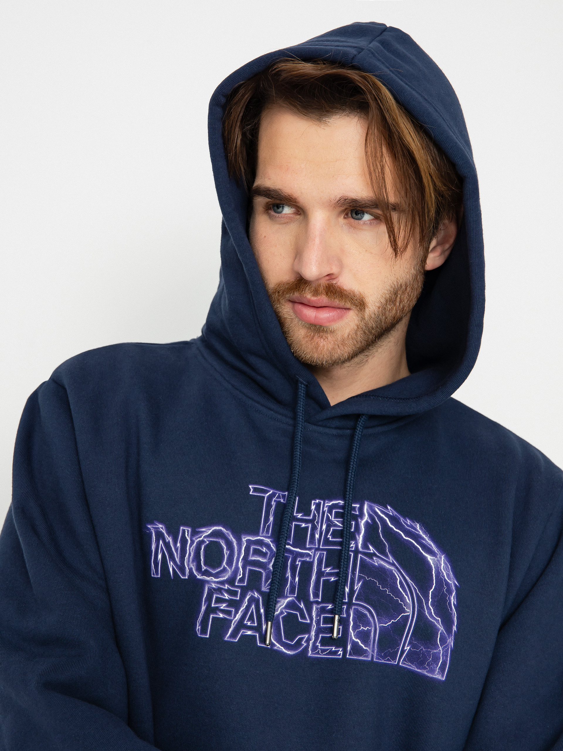 The North Face Heavyweight HD Kapucnis pulóver (summit navy/tnf white)