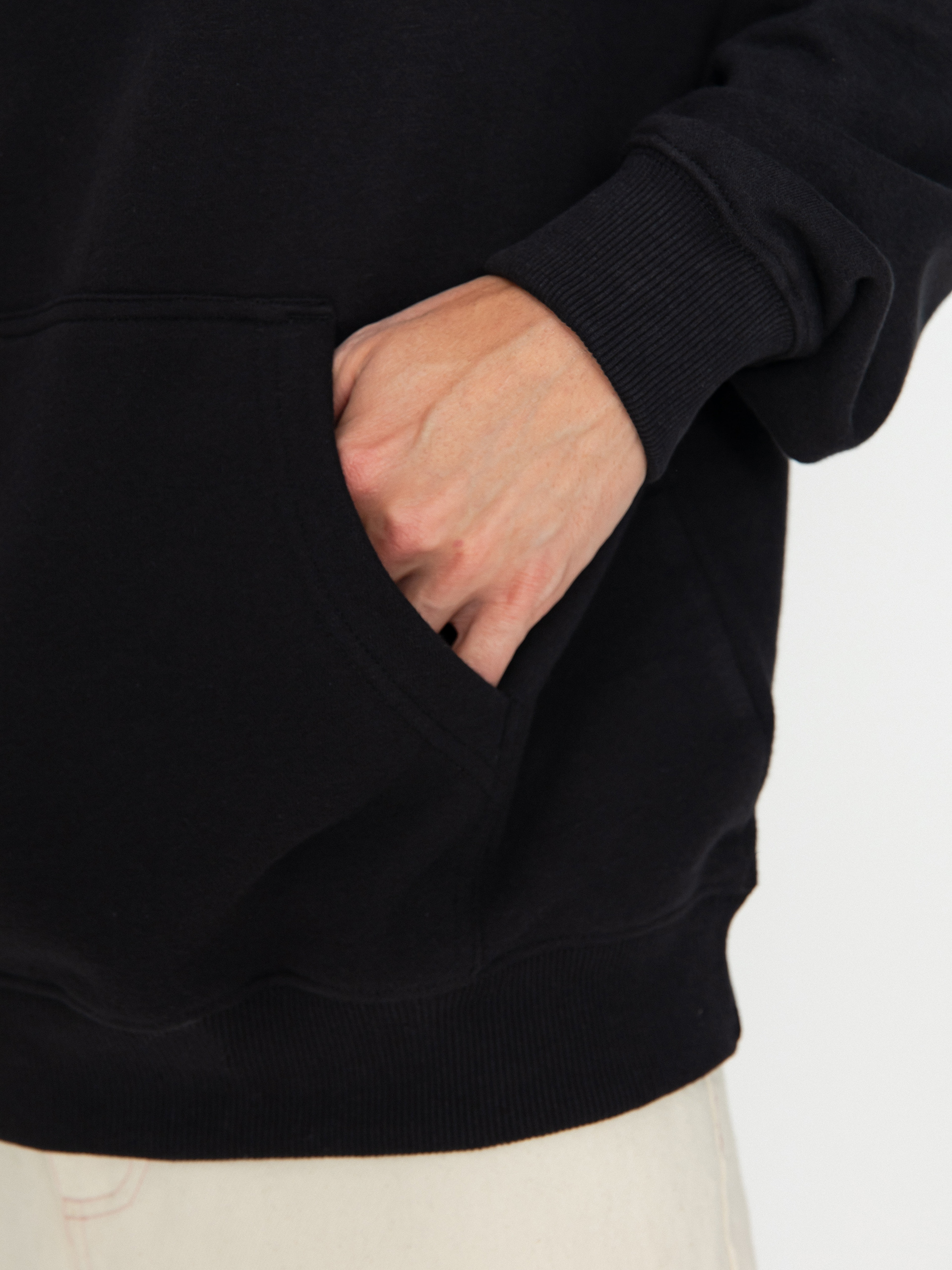 DC Rocker HD Kapucnis pulóver (black)