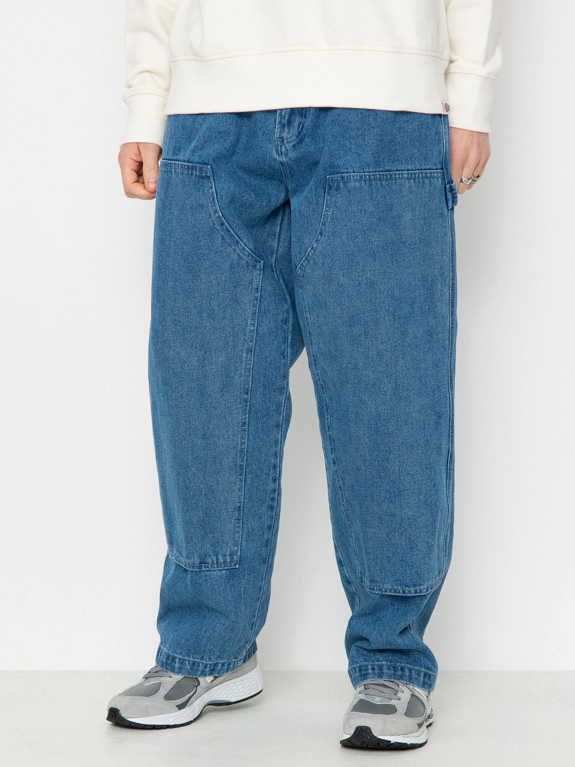 OBEY Bigwig Denim Carpenter Kisnadru00e1g (light indigo)