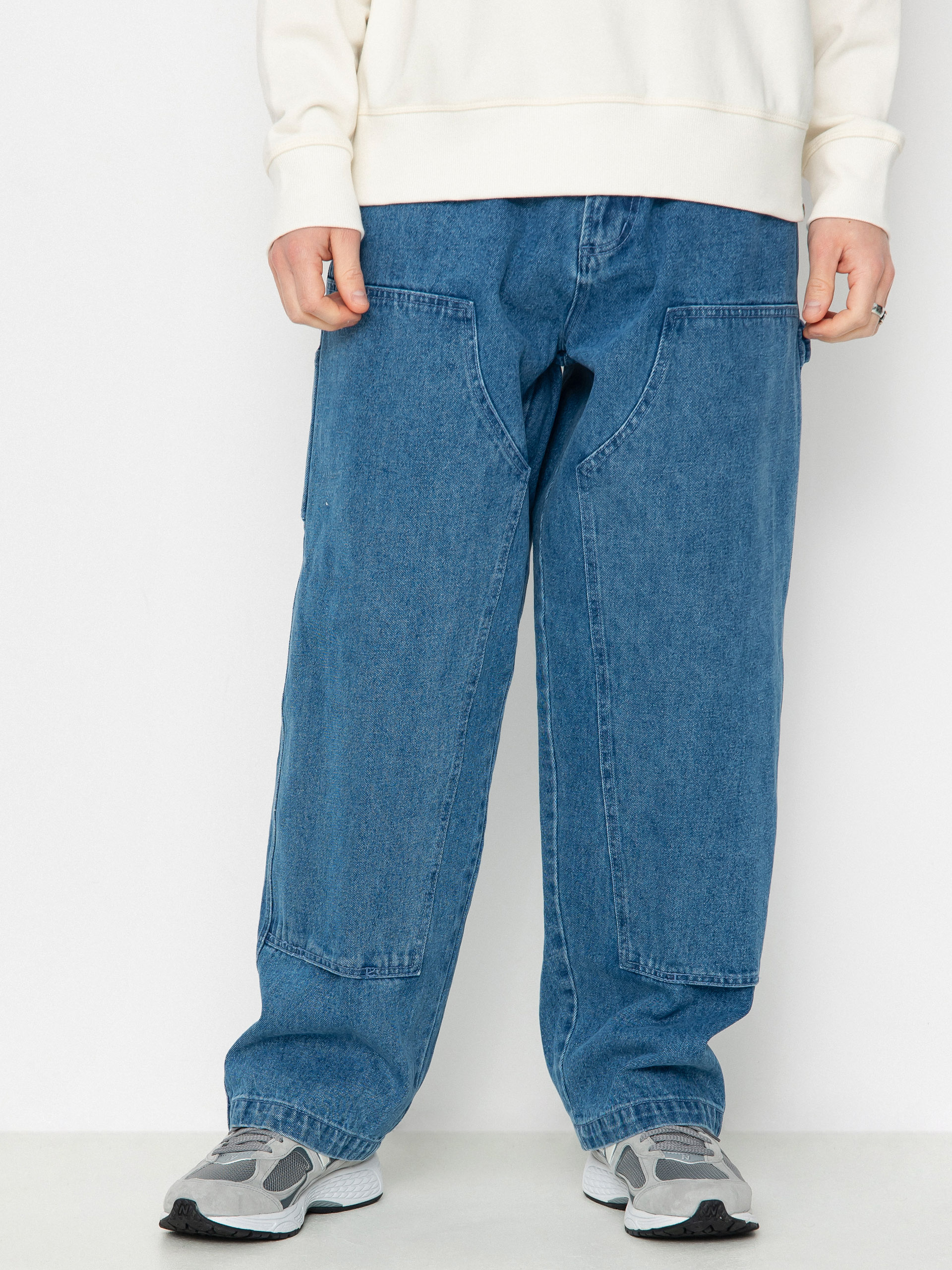 OBEY Bigwig Denim Carpenter Kisnadrág (light indigo)