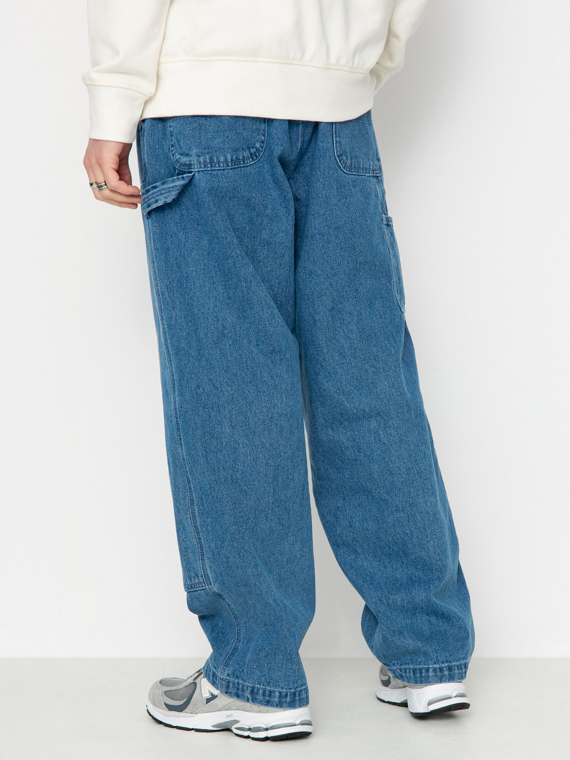 OBEY Bigwig Denim Carpenter Kisnadrág (light indigo)