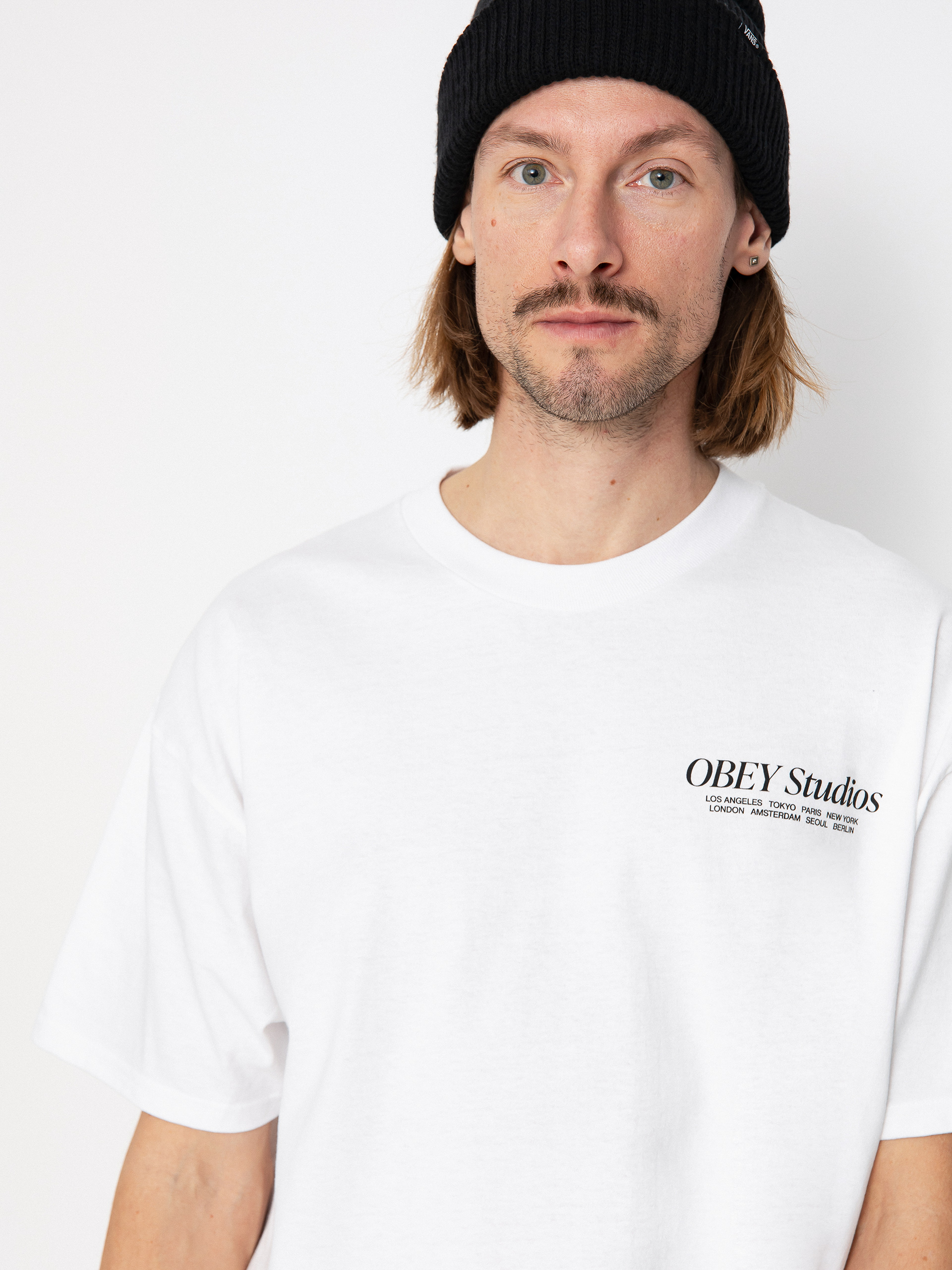 Póló OBEY Studios (white)