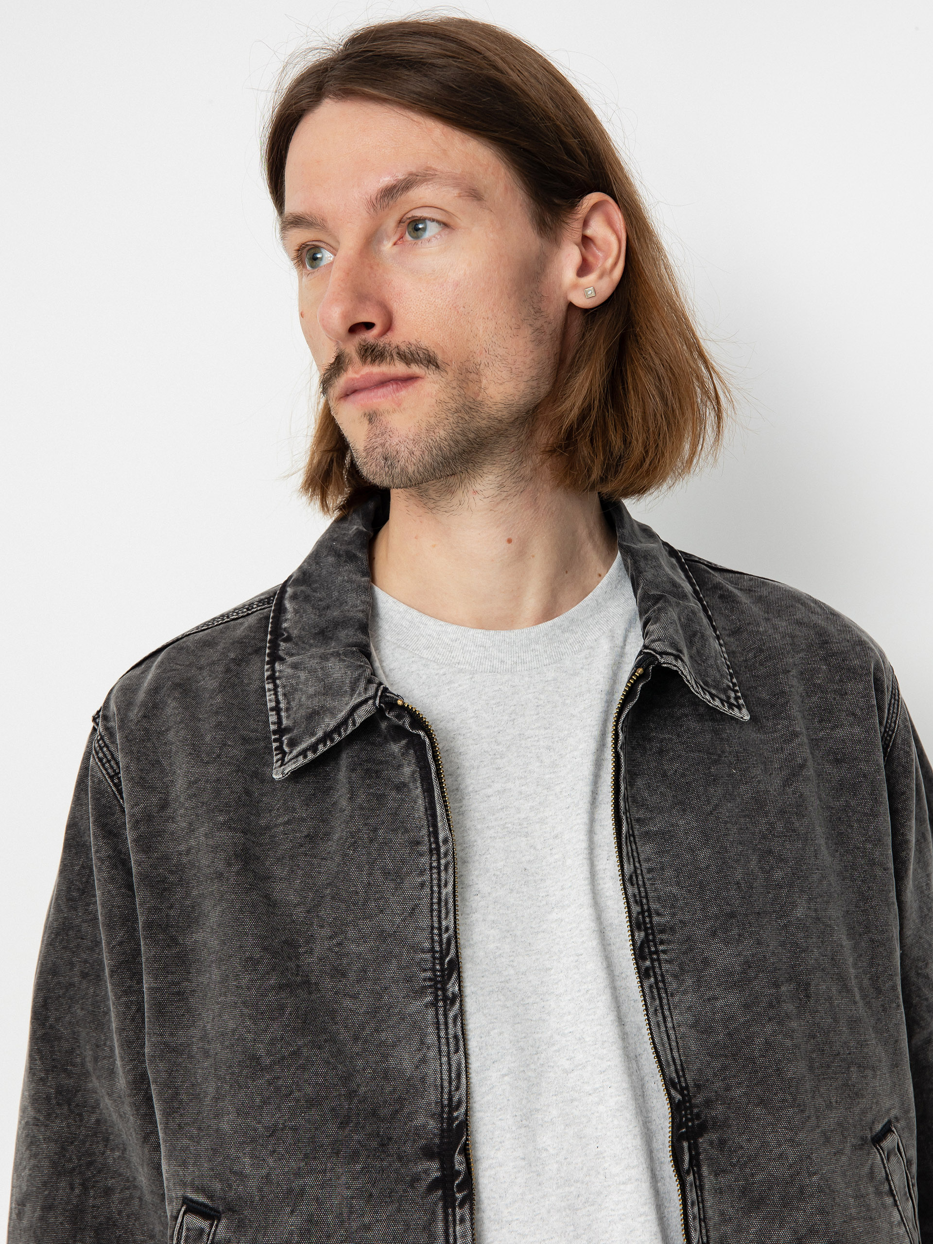 Dickies Newington Dzseki (dble dye/acid wash black)