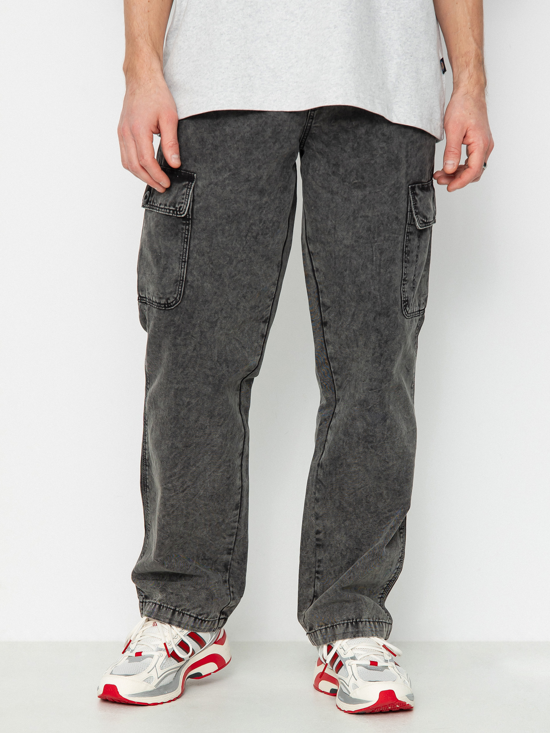 Dickies Newington Kisnadru00e1g (dble dye/acid wash black)