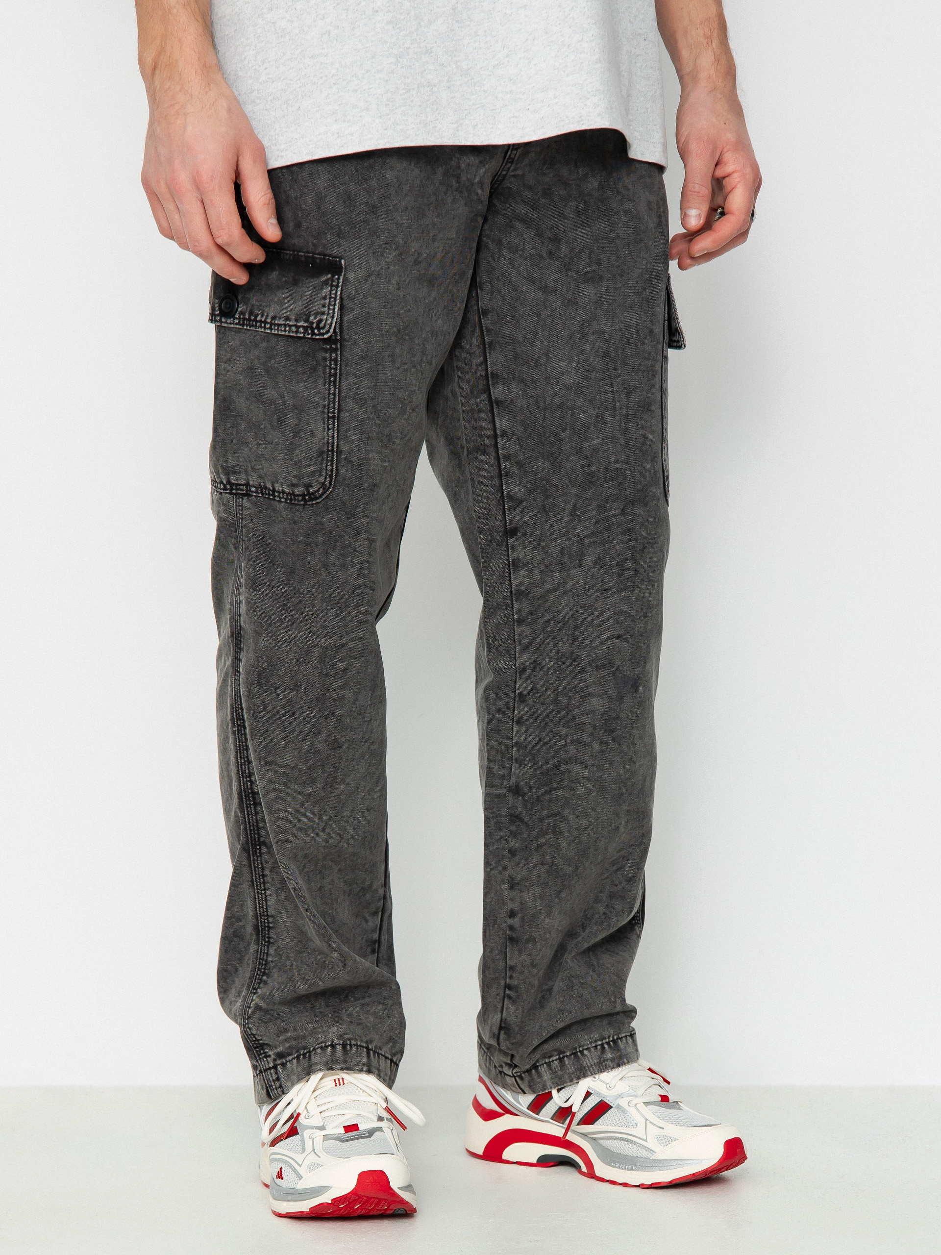 Dickies Newington Kisnadrág (dble dye/acid wash black)