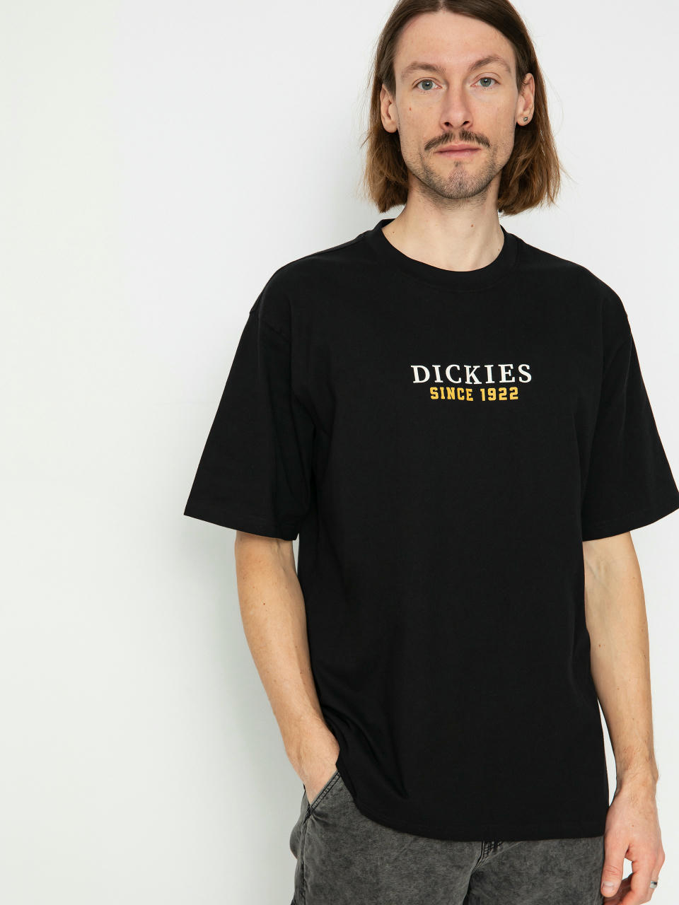 Dickies Park Póló (black/tangerine)