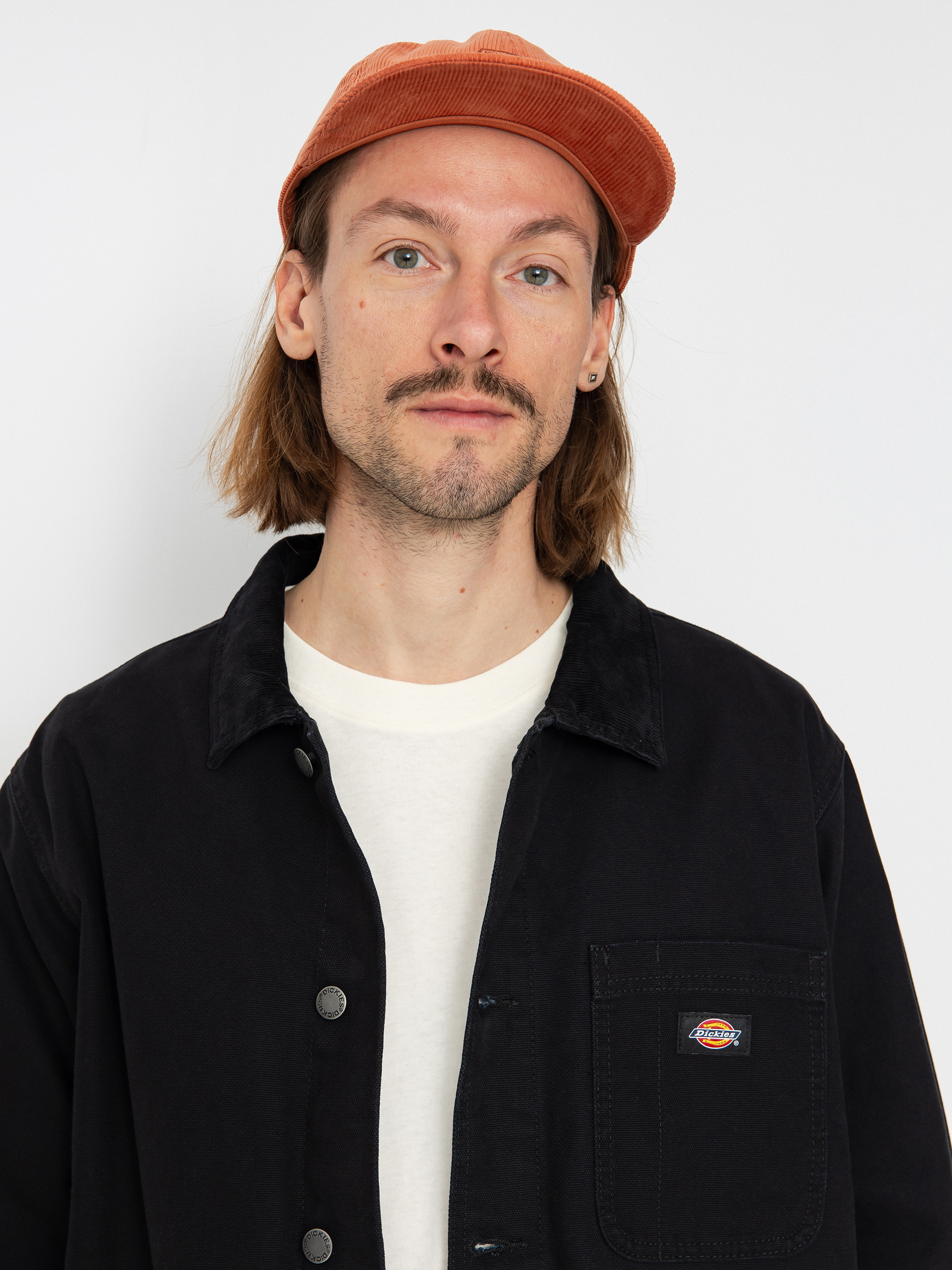 Dickies Duck Lined Chore Dzseki (stone washed black)