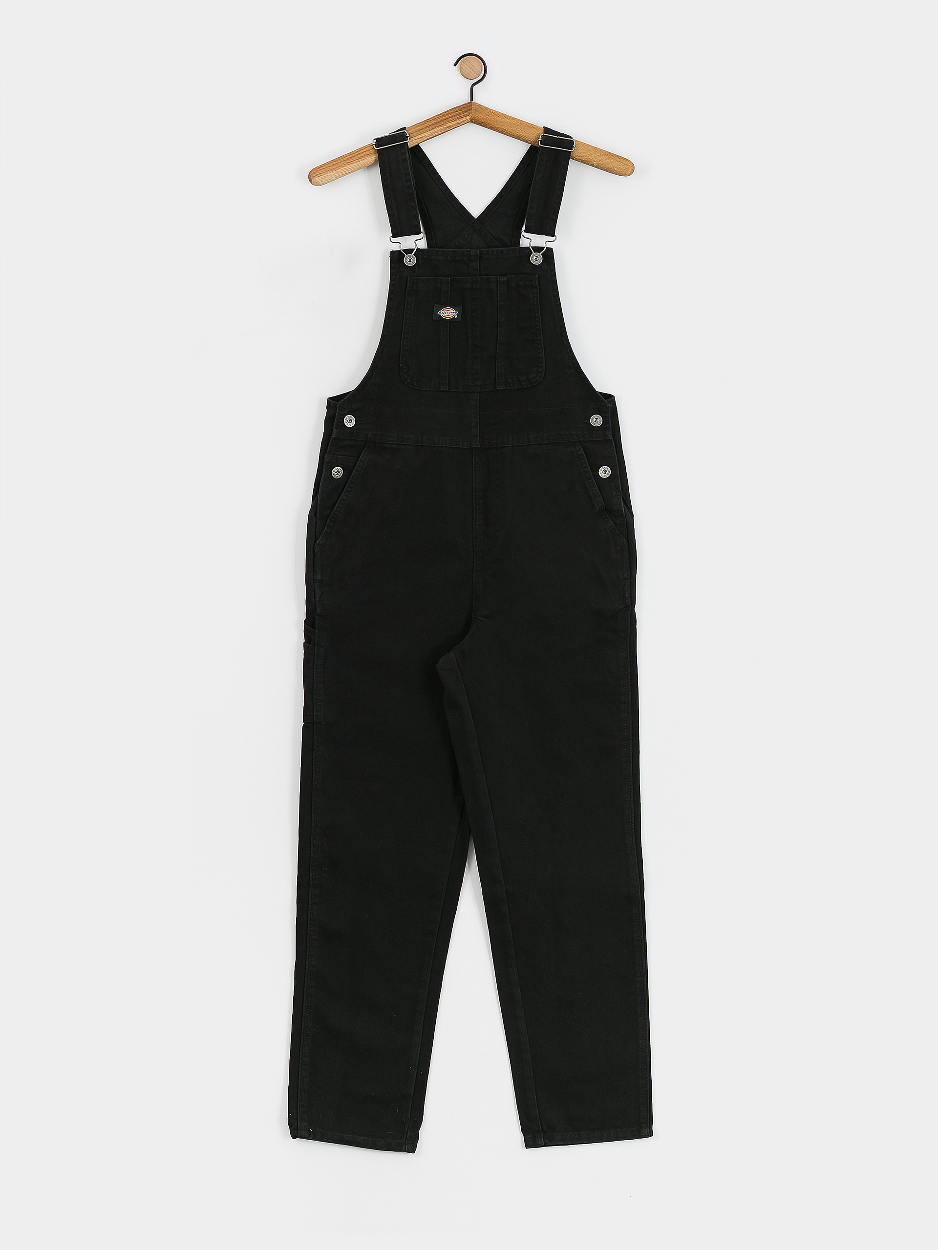 Dickies Duck Canvas Classic Bib Wmn Kisnadrág (stone washed black)