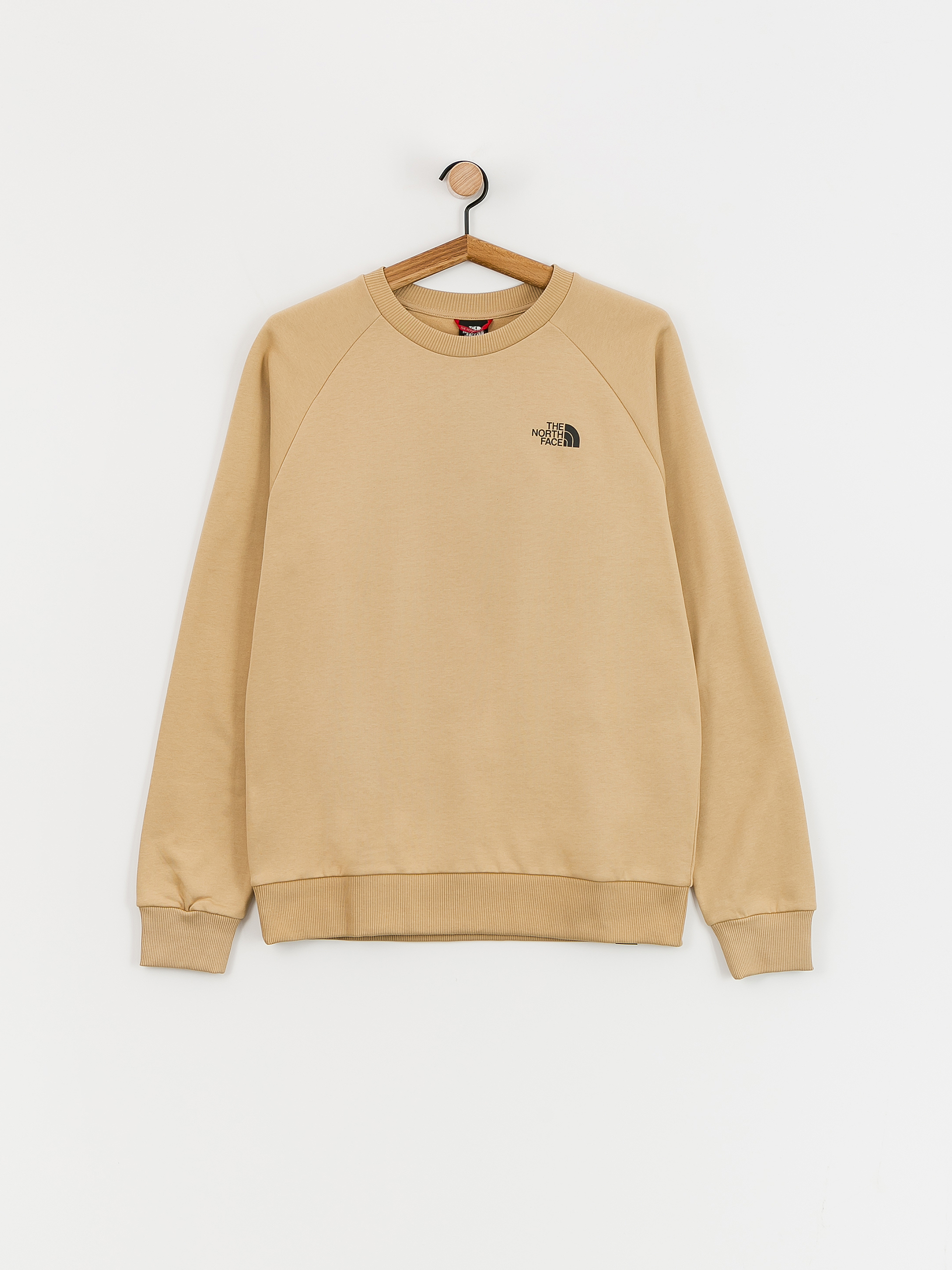 The North Face Raglan Redbox Pulóver (khaki stone/tnf black)