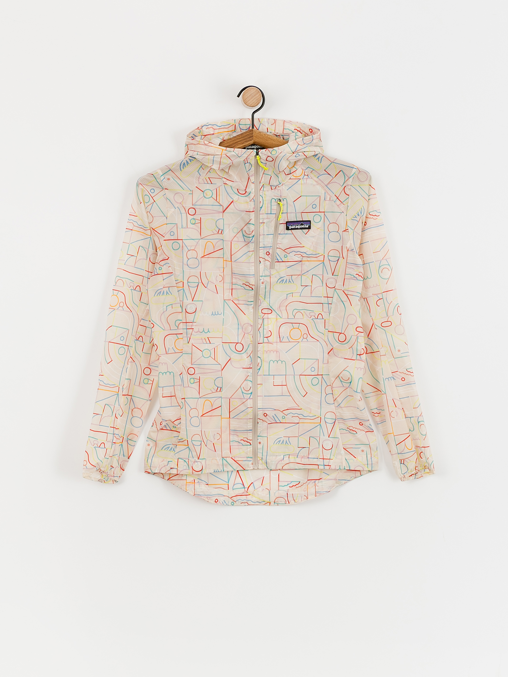 Patagonia Houdini Wmn Dzseki (lose yourself outline pumice)