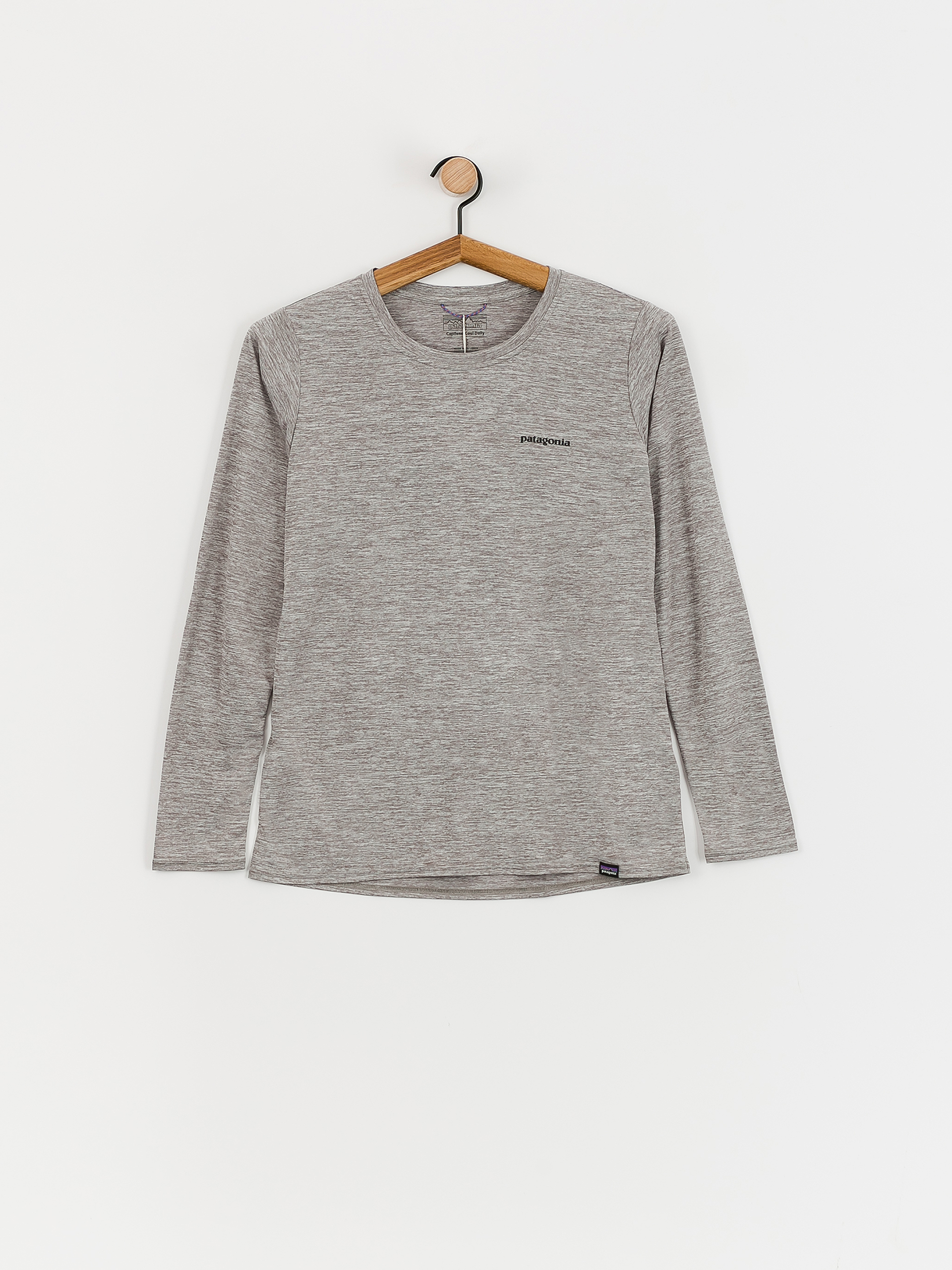 Patagonia Cap Cool Daily Graphic Wmn Hosszú ujjú felső (fitz roy trout feather grey)