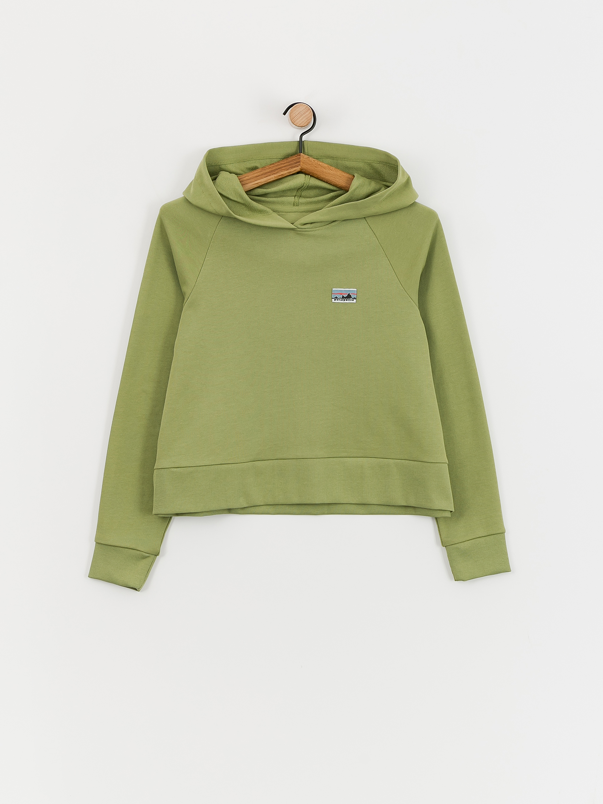 Patagonia Regenerative Organic Certified Cotton Essential HD Wmn Kapucnis pulóver (buckhorn green)