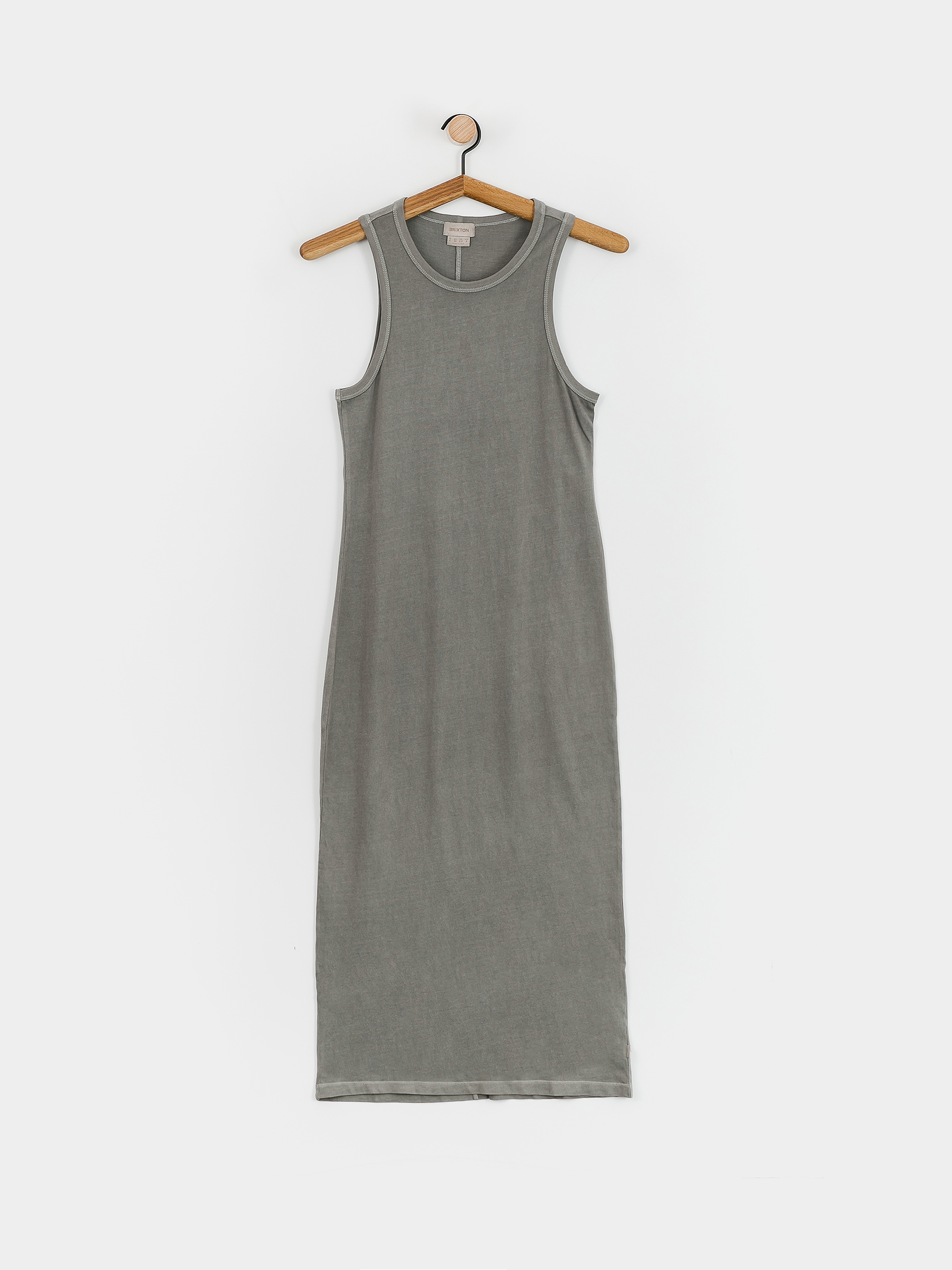 Brixton Carefree Organic Gd Tank Dress Wmn Ruha (washed black)