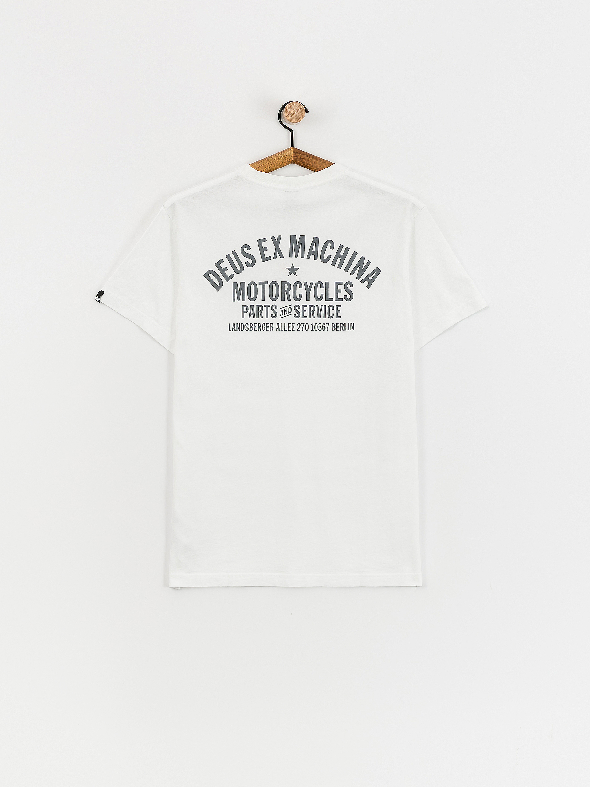 Deus Ex Machina Berlin Address Póló (white)