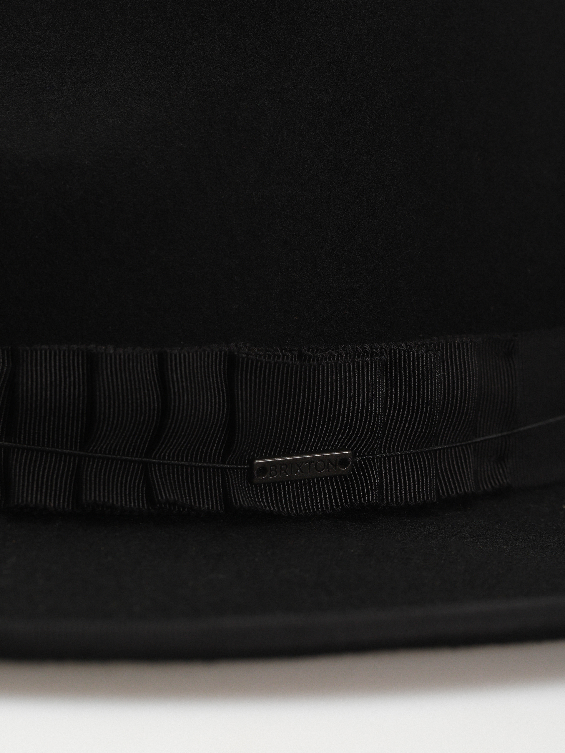 Brixton Reno Fedora Kalap (black/black)