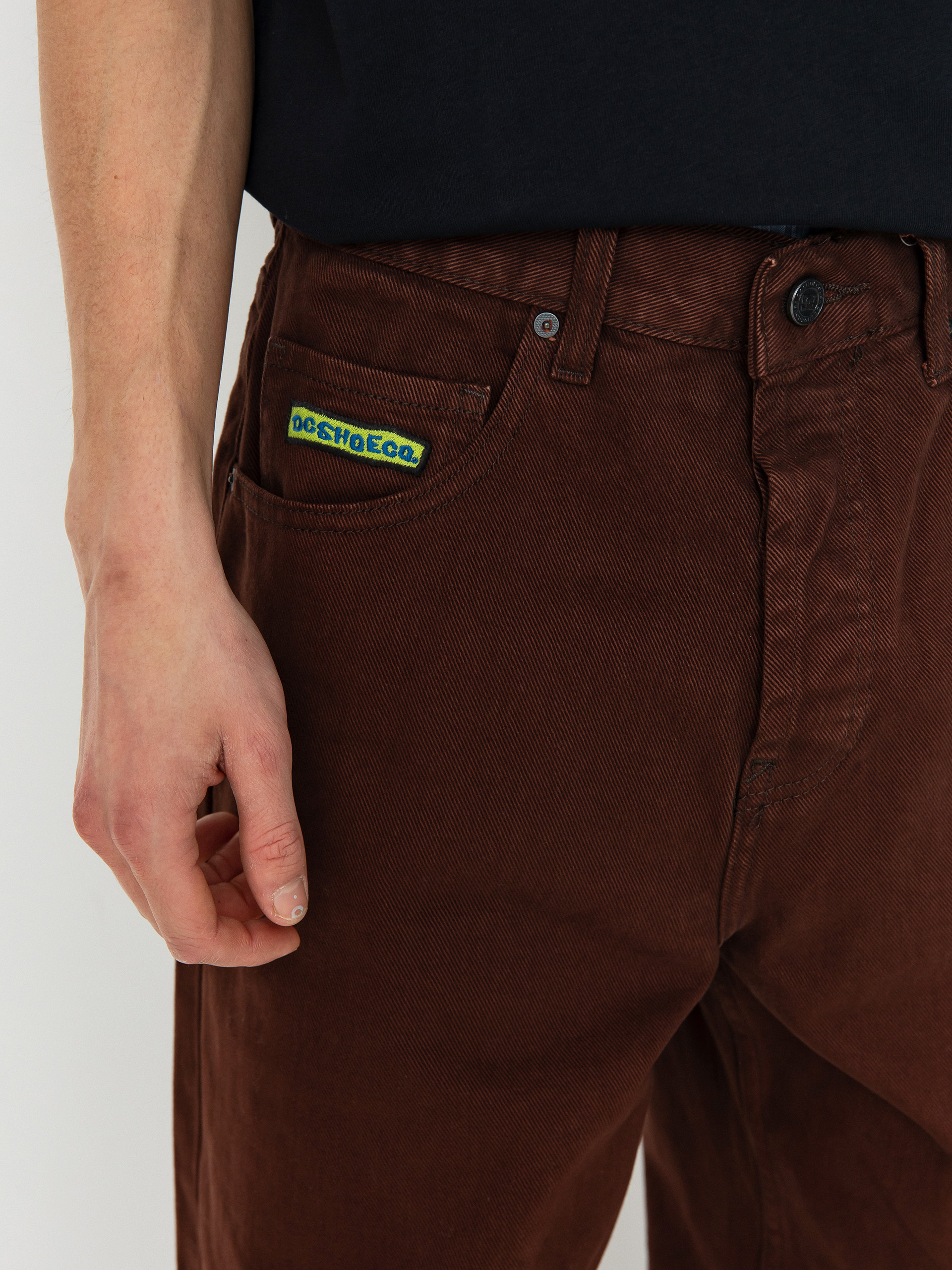 DC Worker Baggy Denim Kisnadrág (coco overdye)