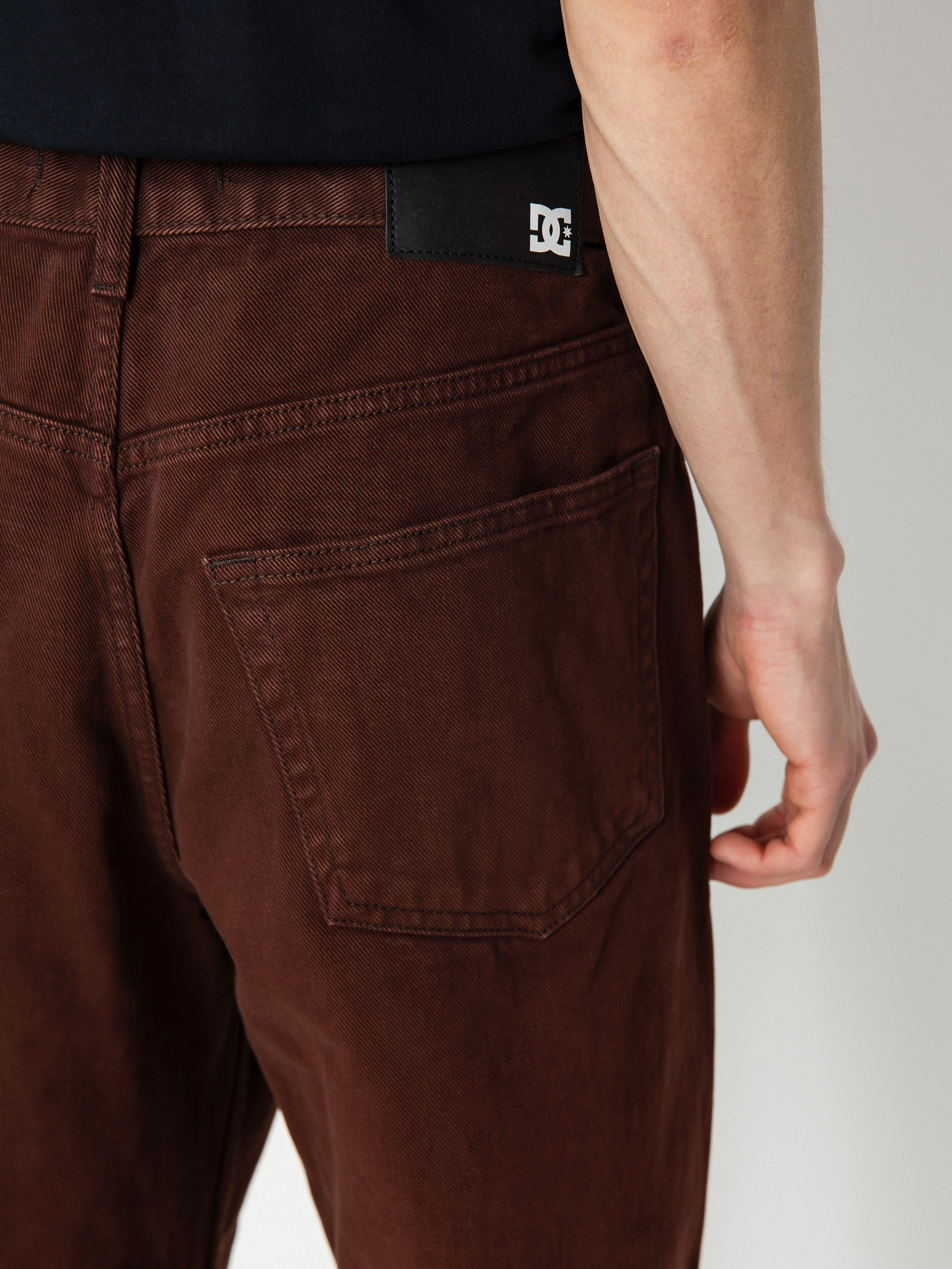 DC Worker Baggy Denim Kisnadrág (coco overdye)