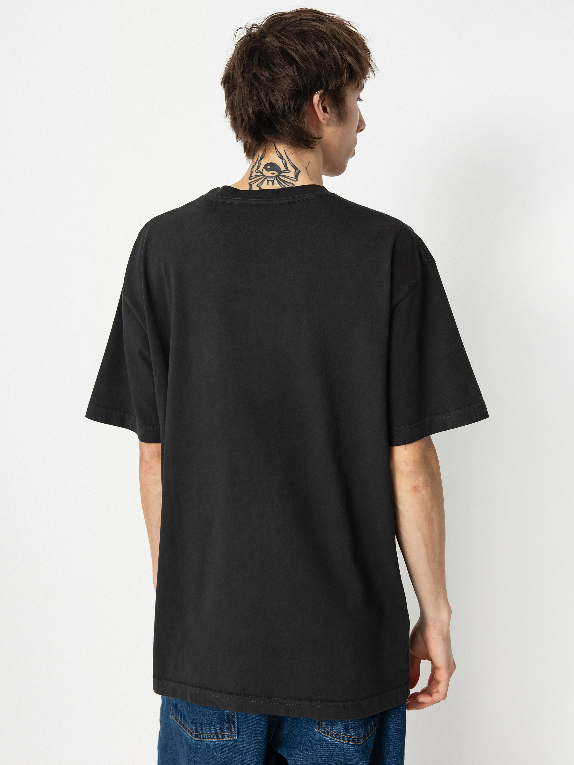 Póló DC Chrome Star (black garment dye)