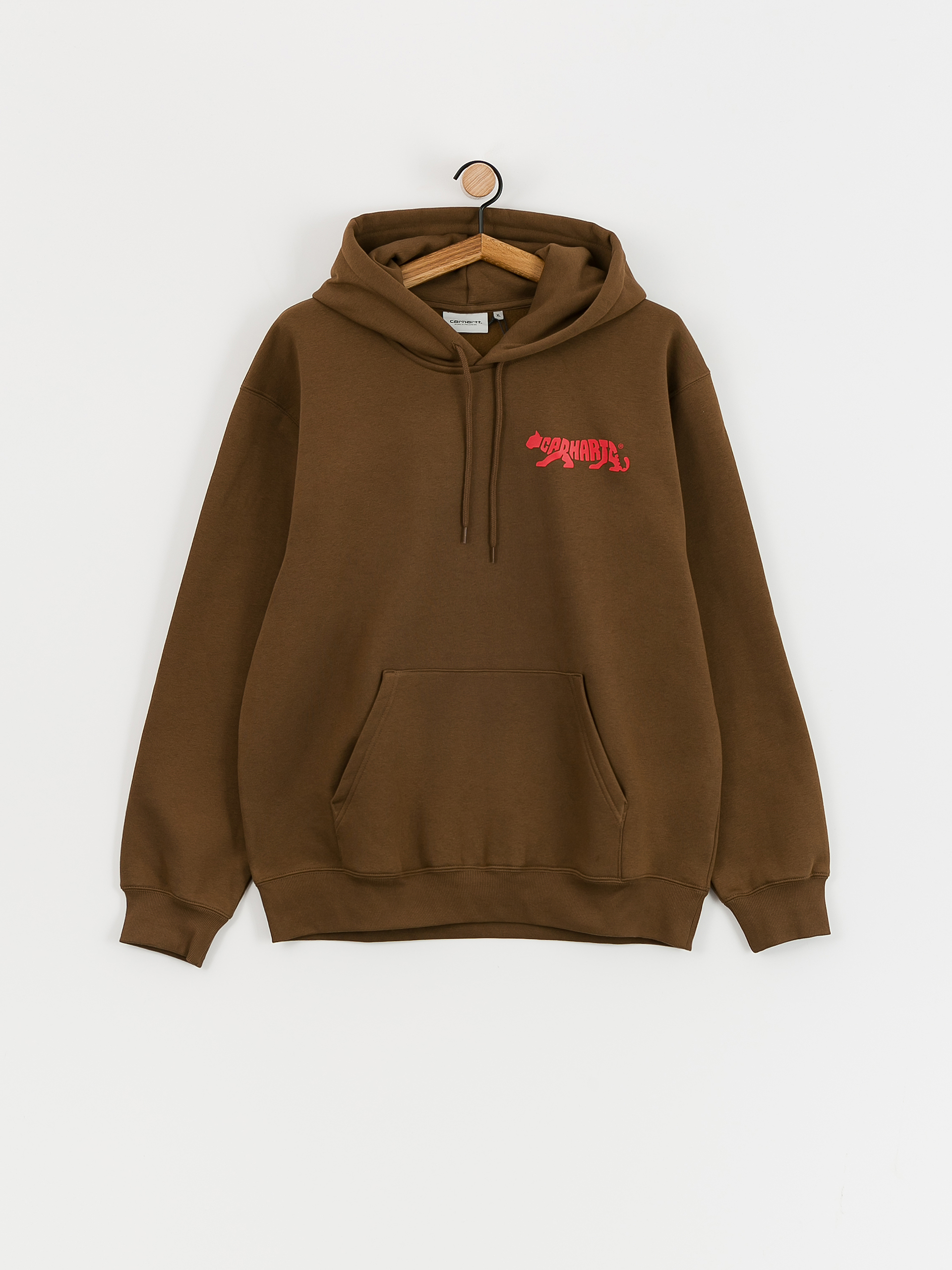 Carhartt WIP Rocky Script HD Kapucnis pulóver (lumber)