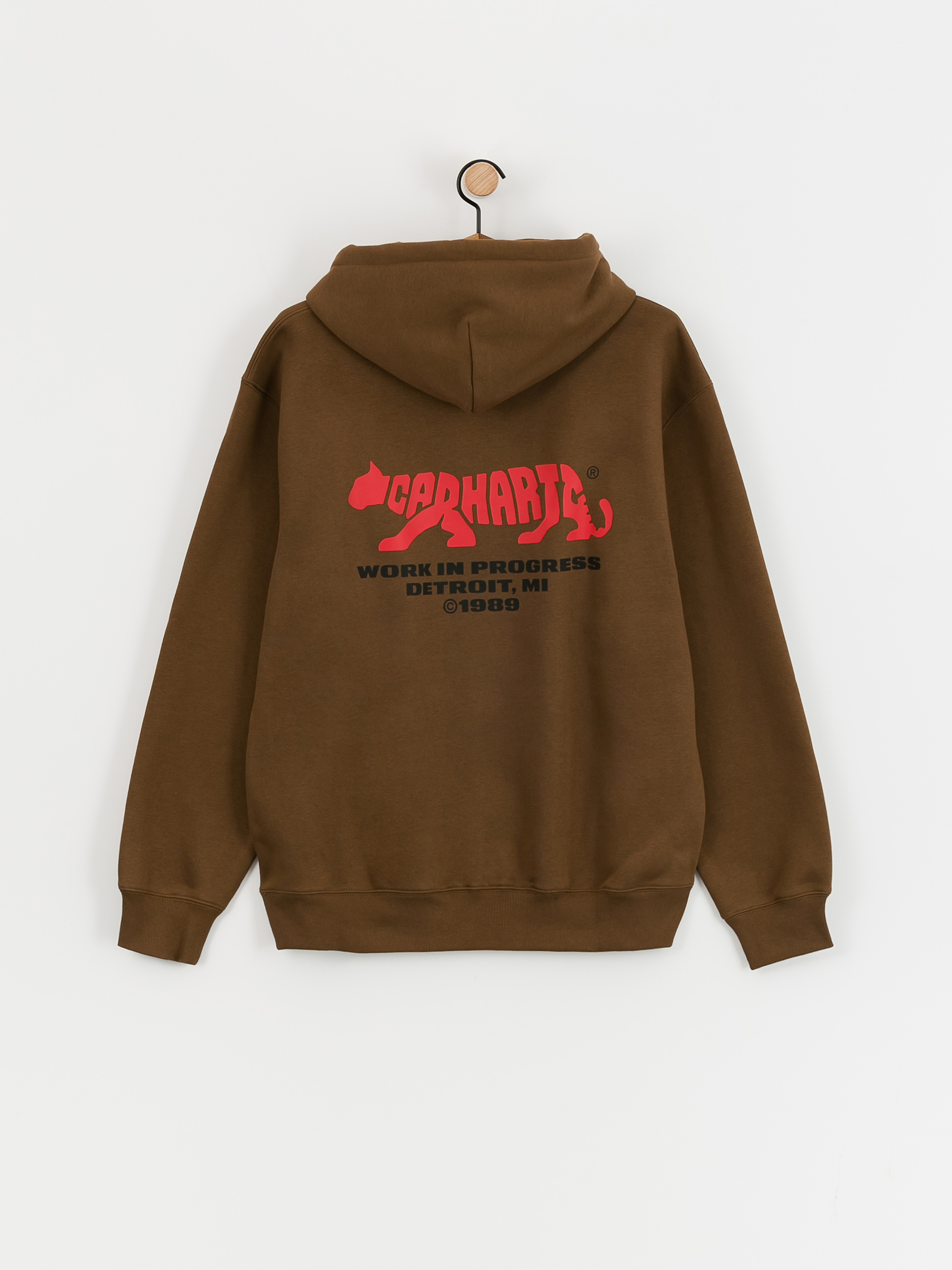 Carhartt WIP Rocky Script HD Kapucnis pulóver (lumber)