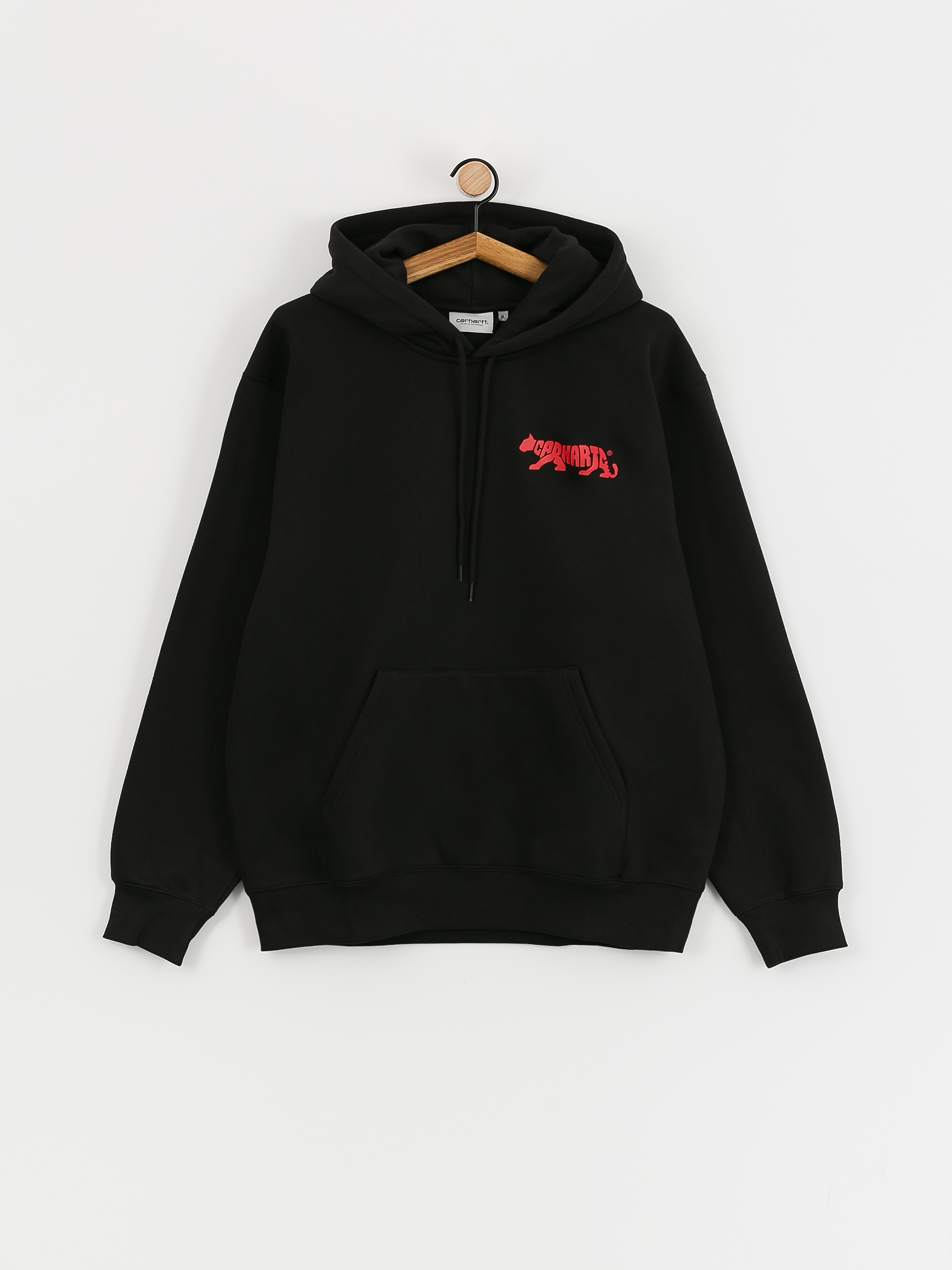 Carhartt WIP Rocky Script HD Kapucnis pulóver (black)