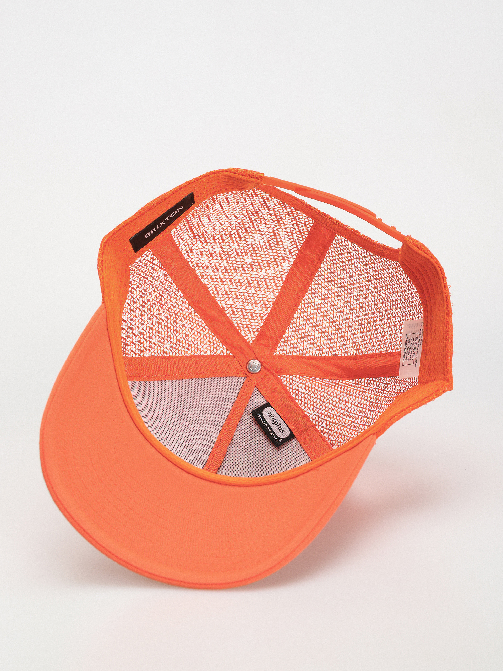 Brixton Alpha Block X C Mp Mesh Cap Baseball sapka (orange/orange)