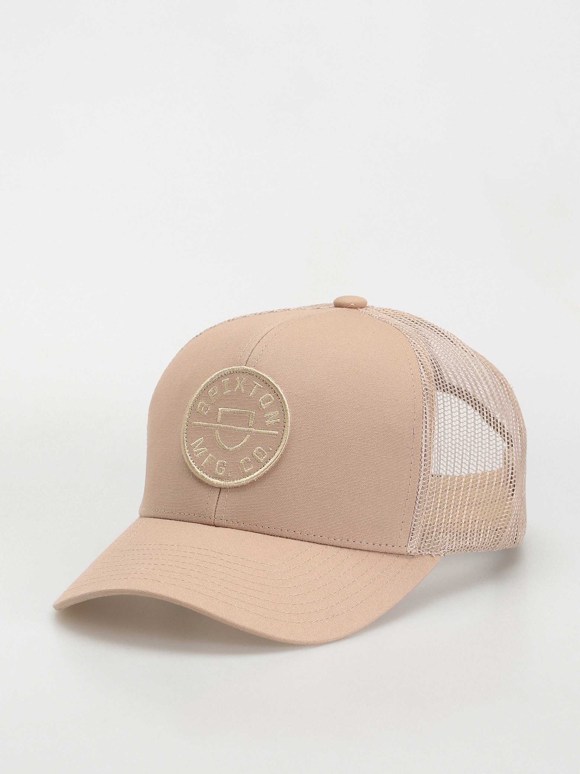Brixton Crest X Mp Mesh Cap Baseball sapka (oat milk/oat milk)