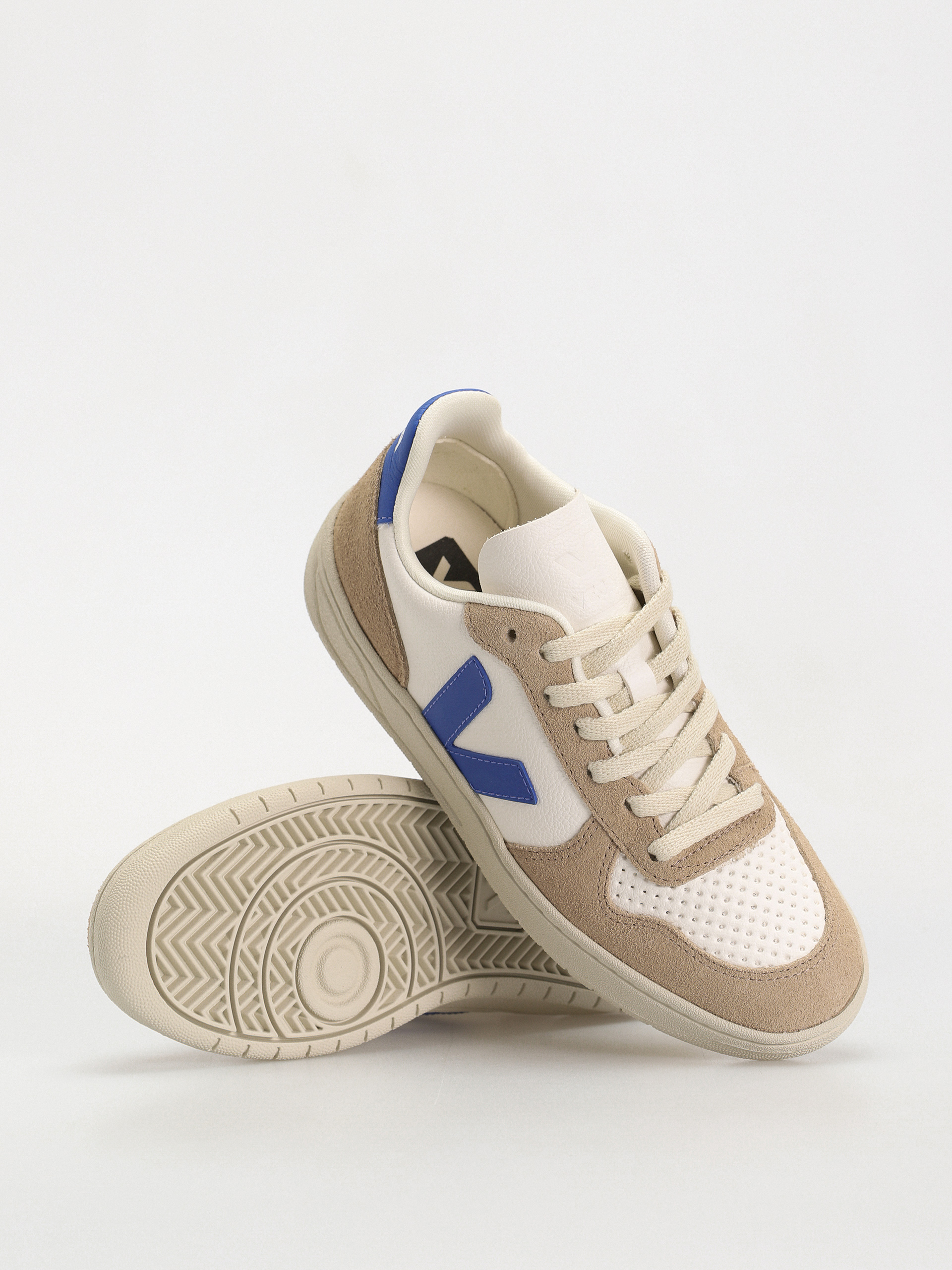 Veja V-10 Cipők Wmn (extra white paros sahara)