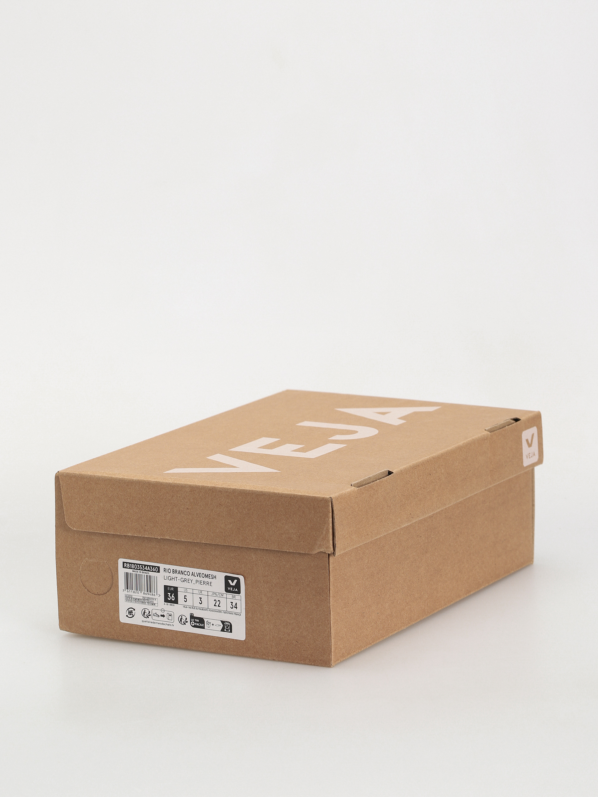 Veja Rio Branco Wmn Cipők (light grey pierre)